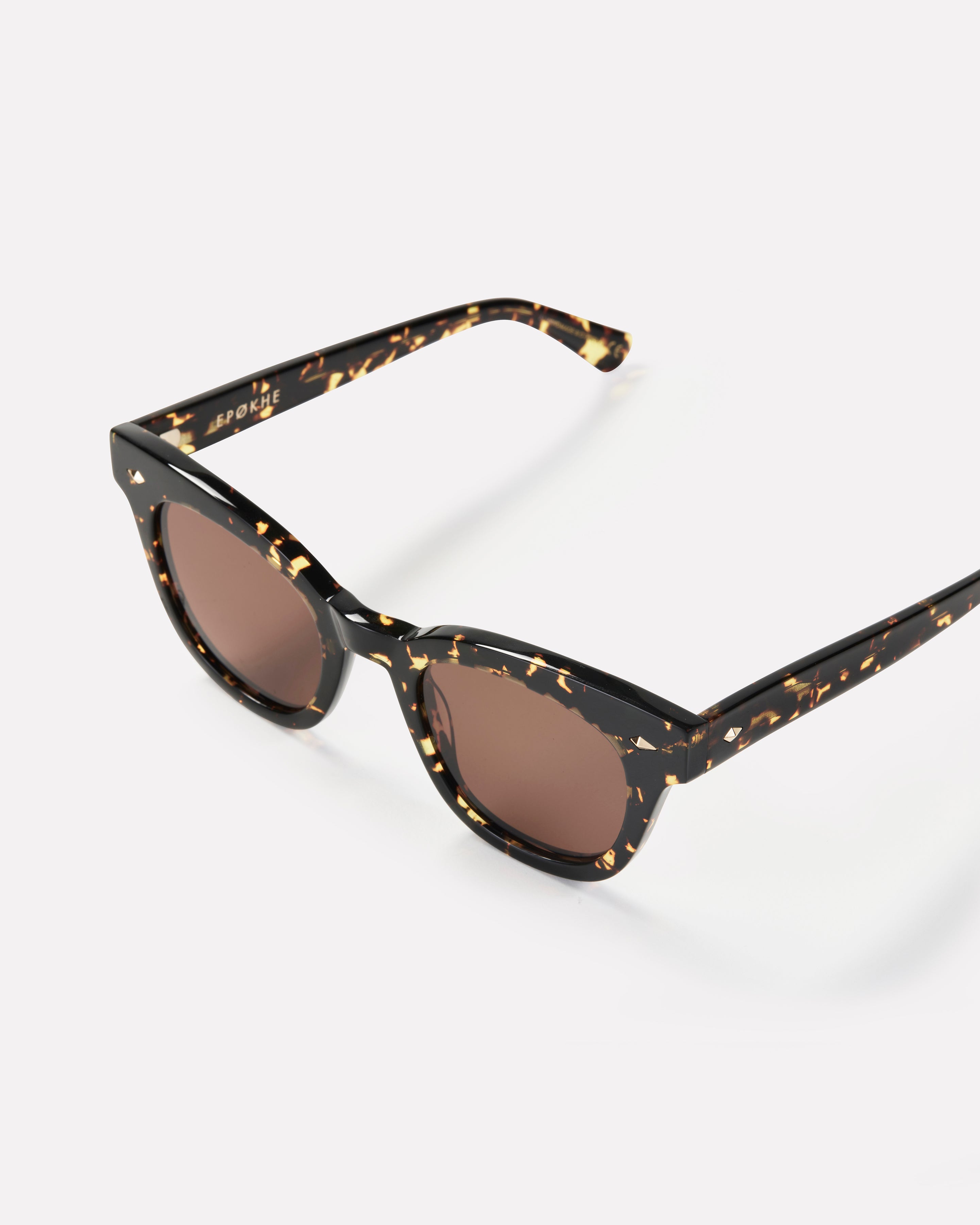 Dylan - Crystal Dark Tortoise Polished / Bronze - Sunglasses - EPOKHE EYEWEAR