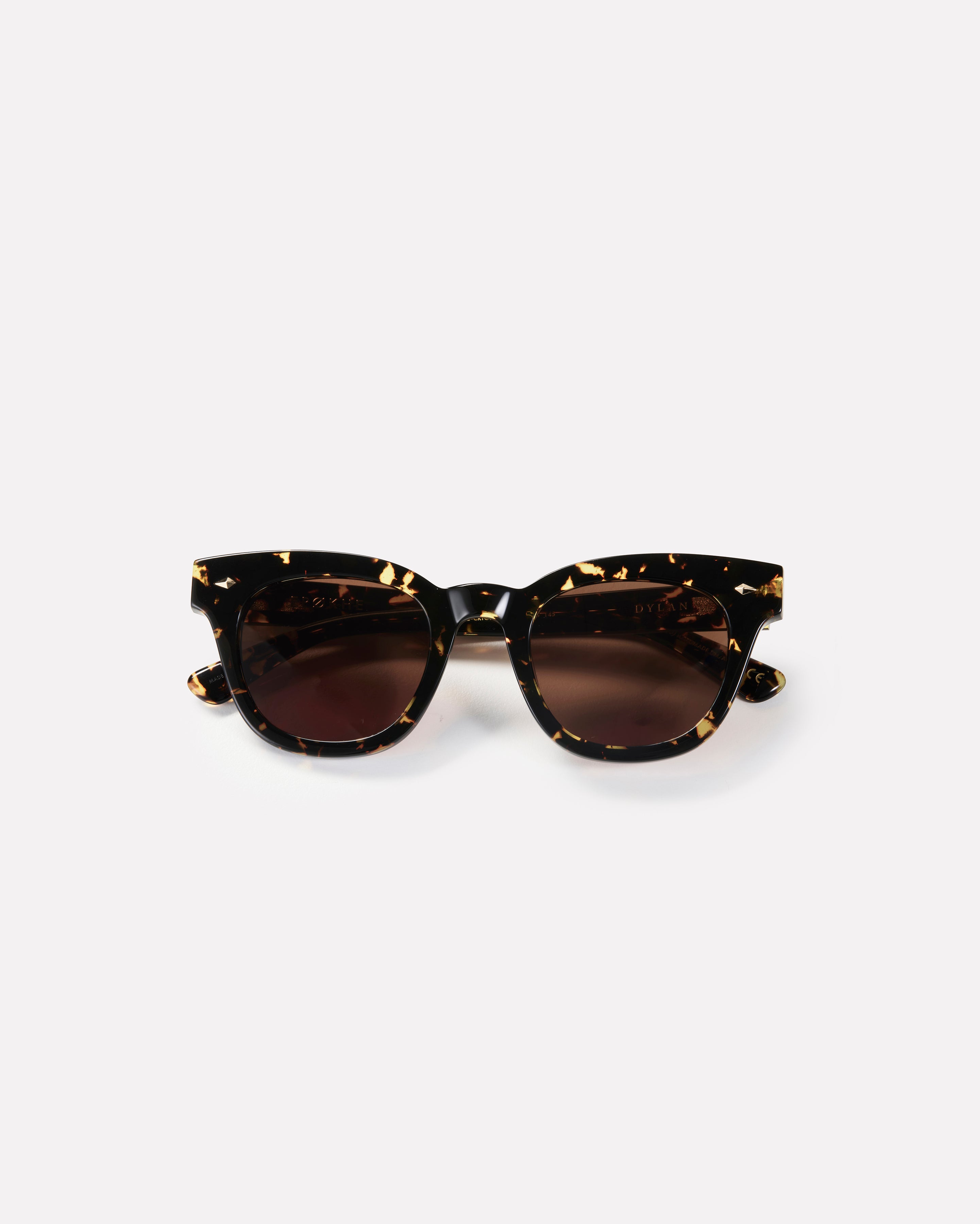 Dylan - Crystal Dark Tortoise Polished / Bronze - Sunglasses - EPOKHE EYEWEAR