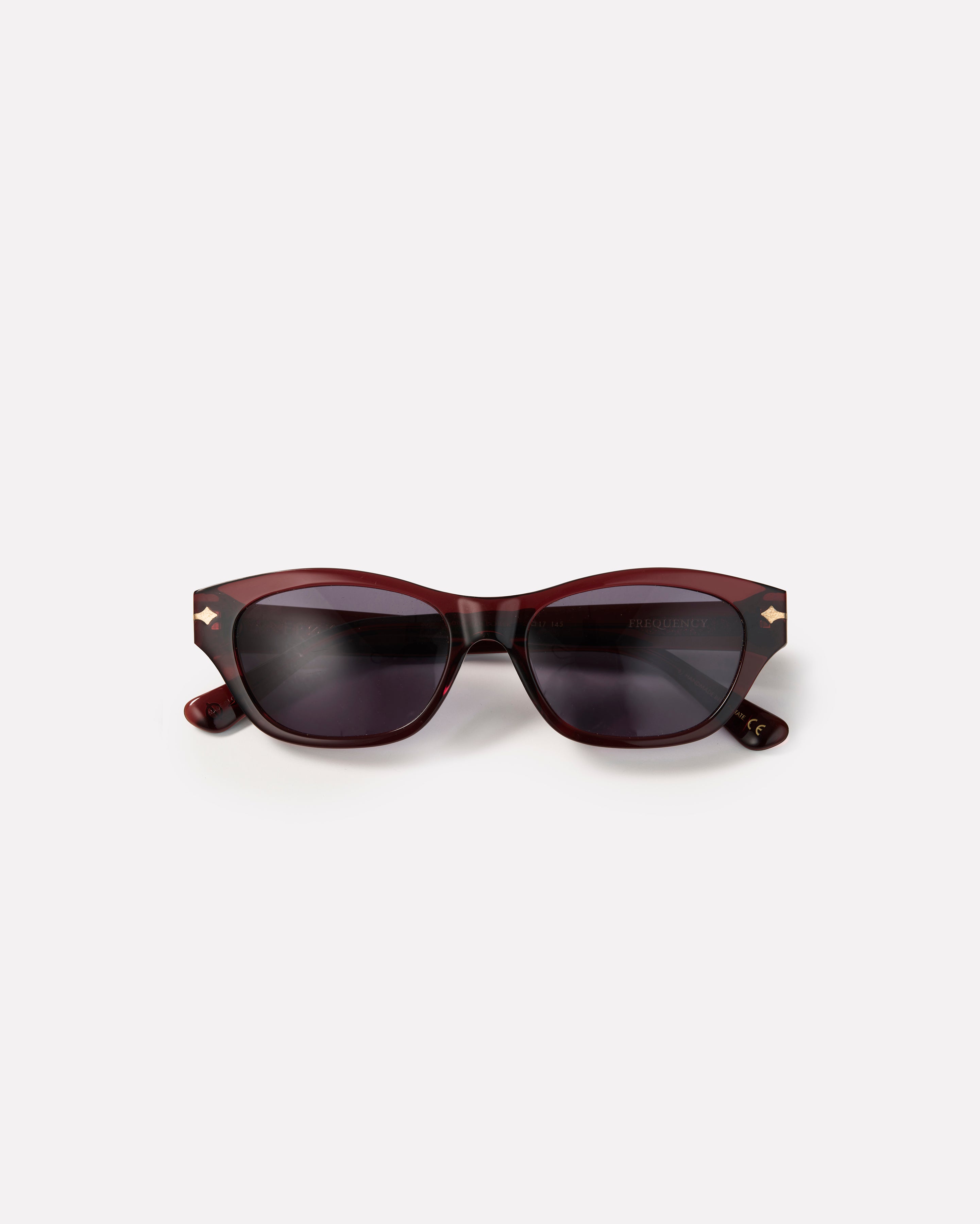 Frequency Sunglasses | Cola Polished / Black | Epokhe Eyewear