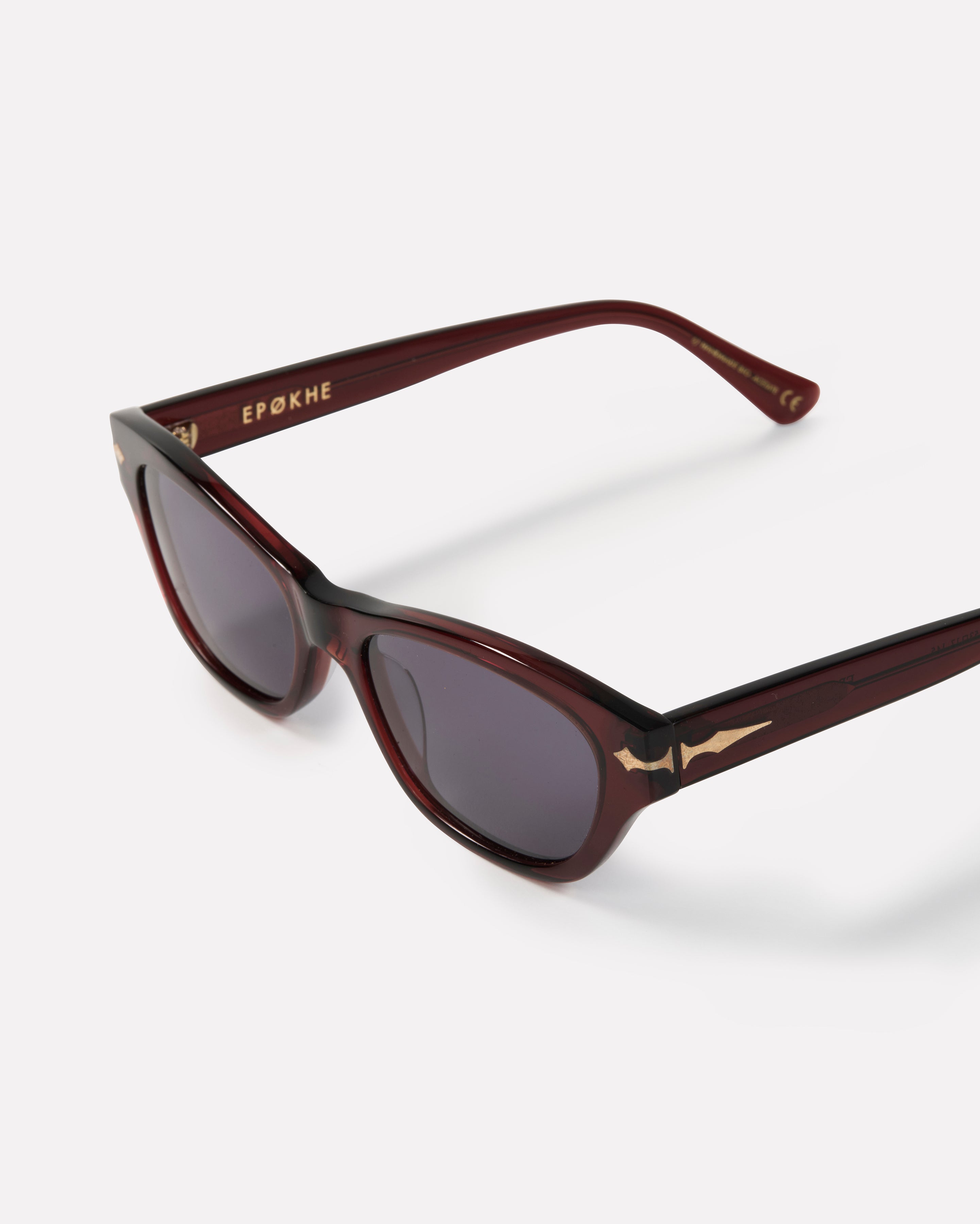 Frequency Sunglasses | Cola Polished / Black | Epokhe Eyewear