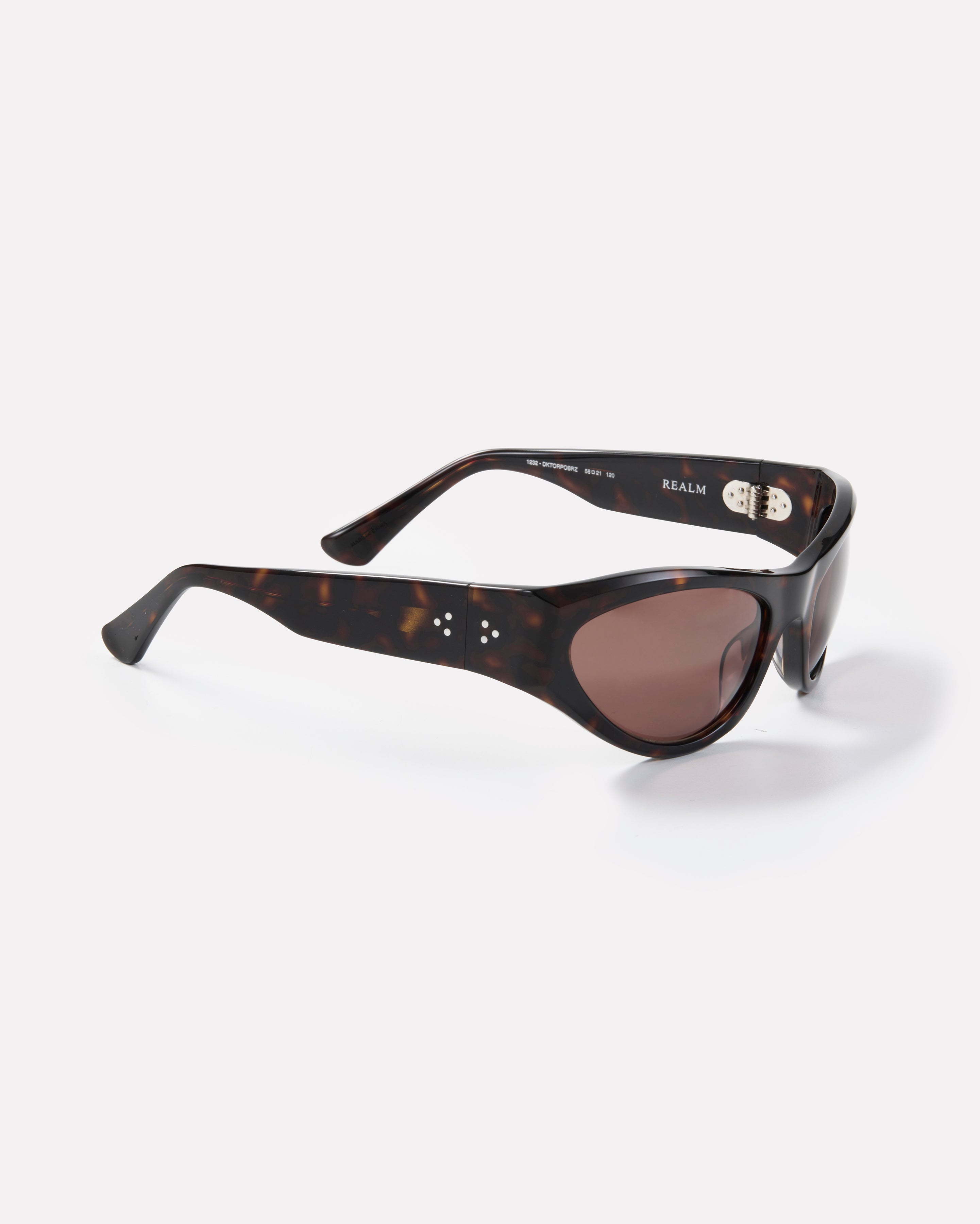 Realm Sunglasses | Dark Tortoise Polished / Bronze | Epokhe Eyewear