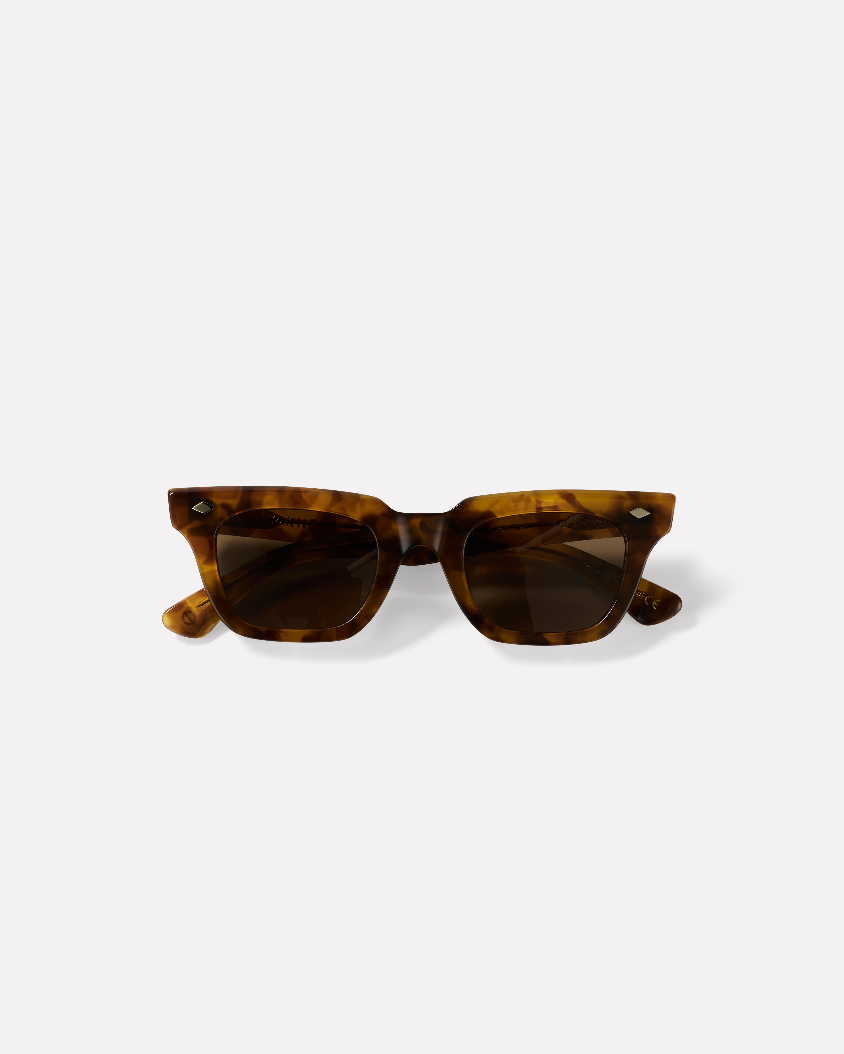 Stereo Sunglasses | Light Tortoise Polished / Bronze Polarized | Epokhe