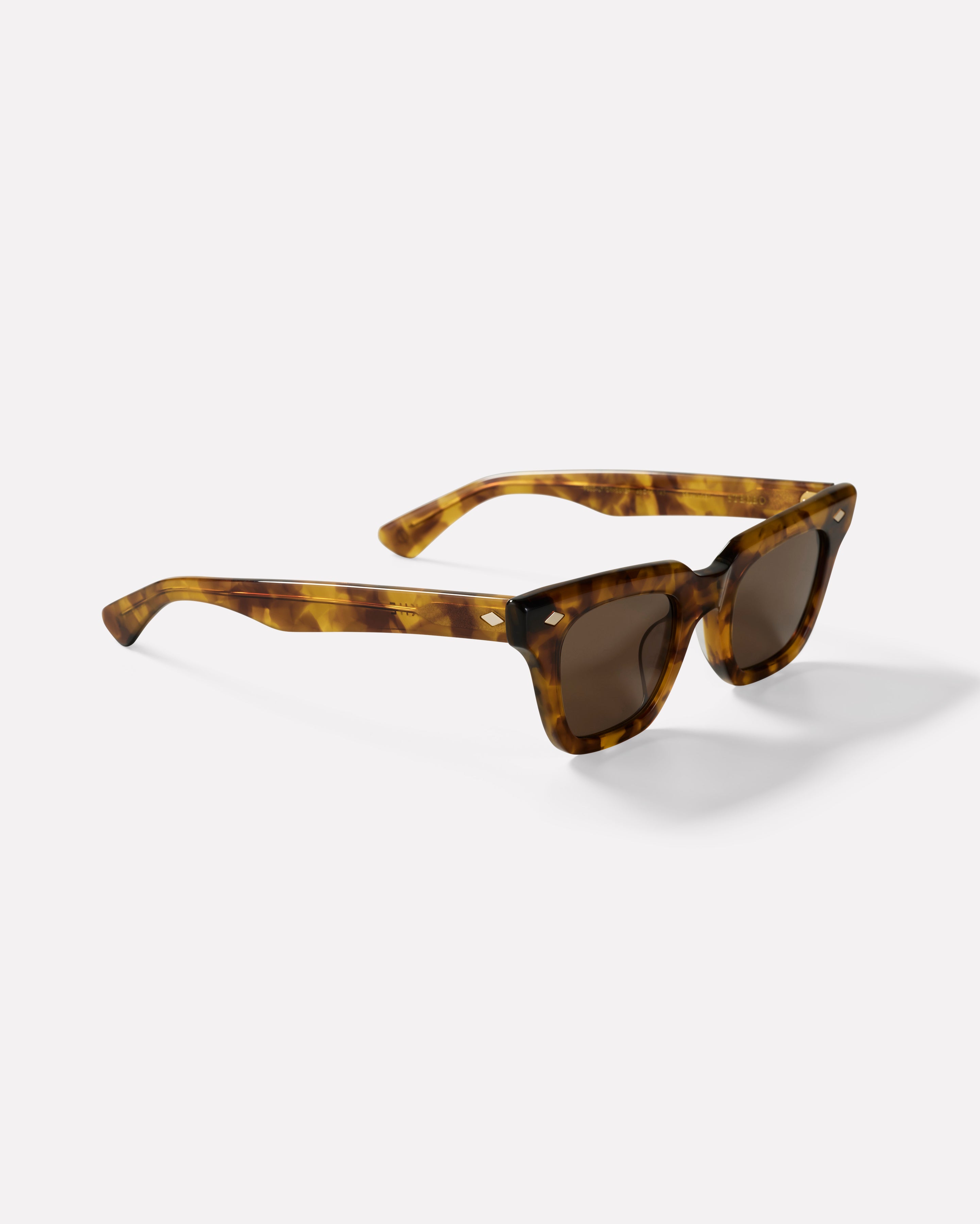 Stereo Sunglasses | Light Tortoise Polished / Bronze Polarized | Epokhe