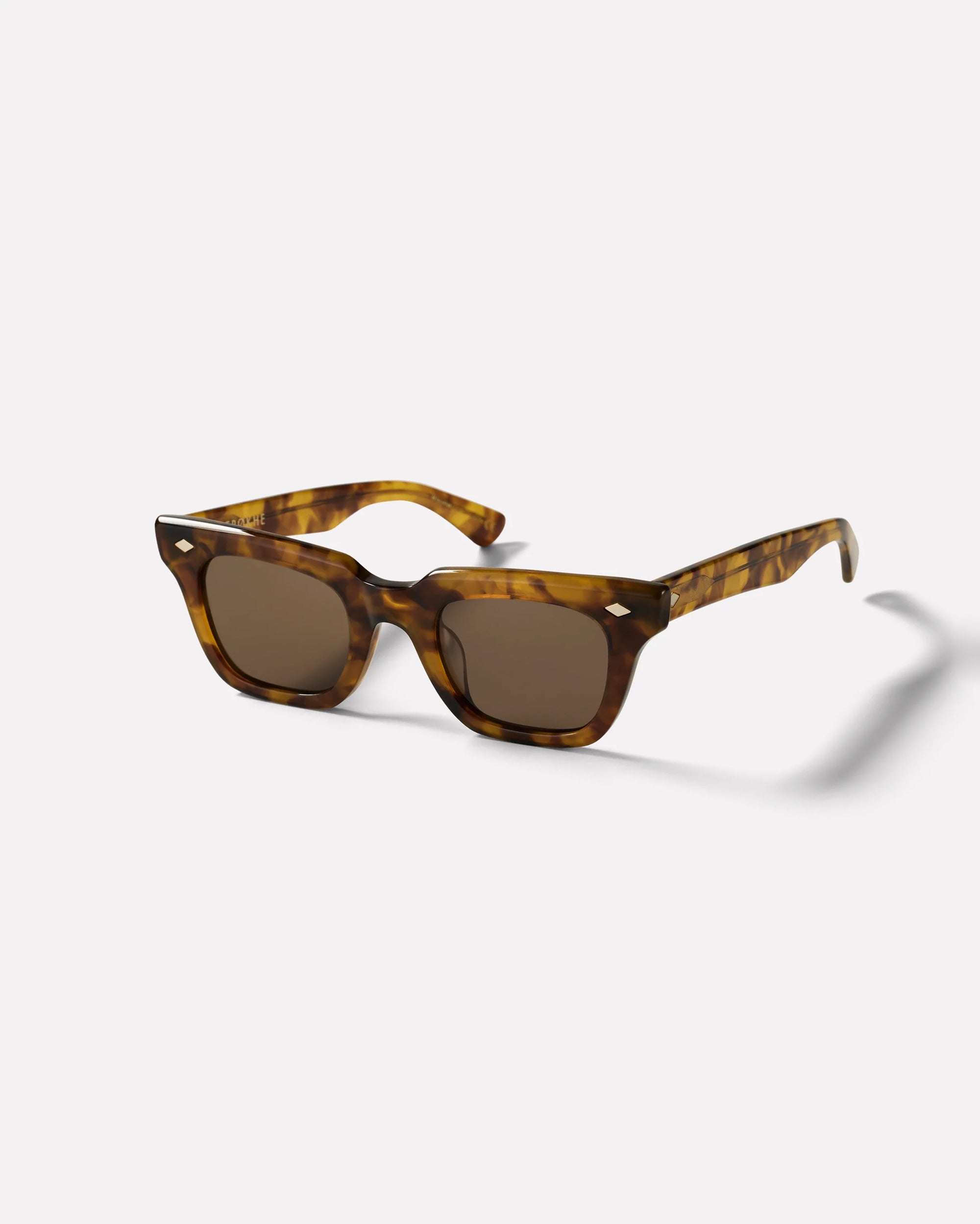 Stereo Sunglasses | Light Tortoise Polished / Bronze Polarized | Epokhe