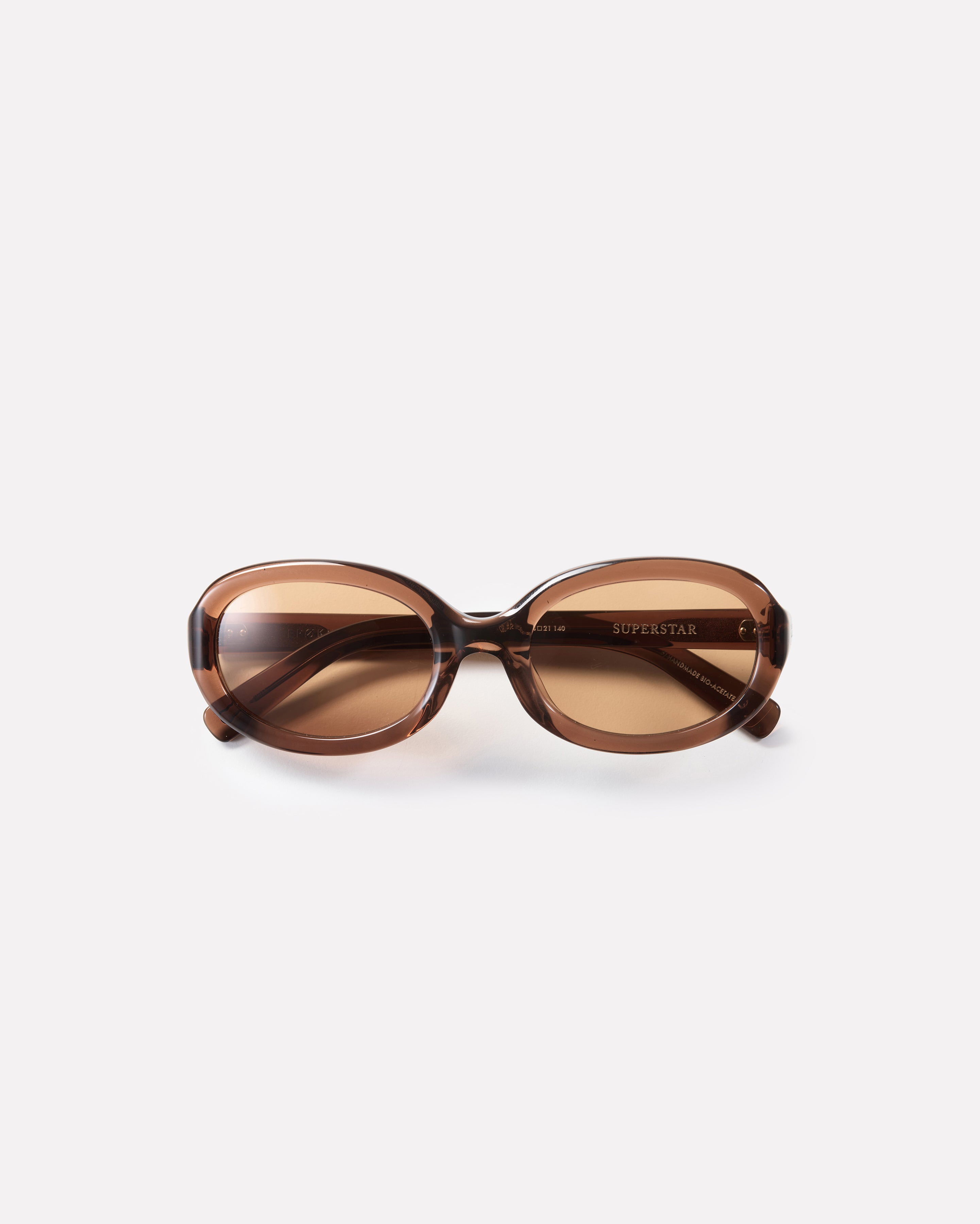 Superstar Sunglasses | Brown Polished / Brown | Epokhe Eyewear