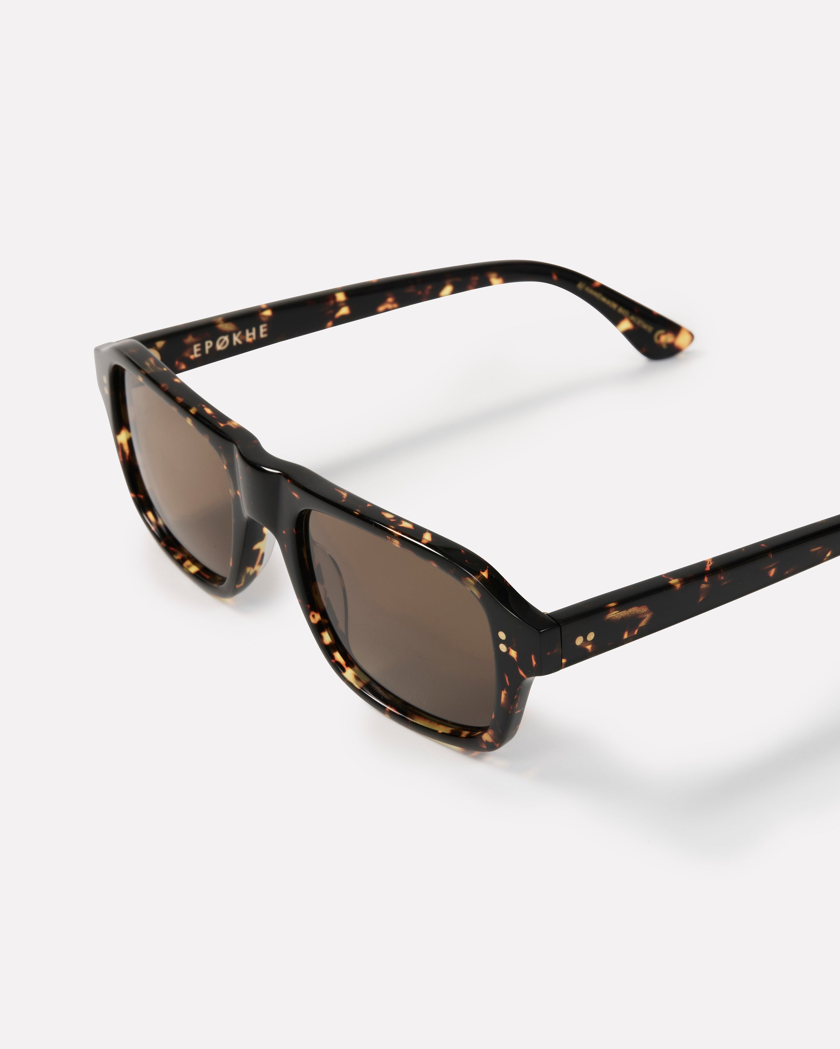 Mono Sunglasses | Crystal Dark Tortoise | Epokhe Eyewear