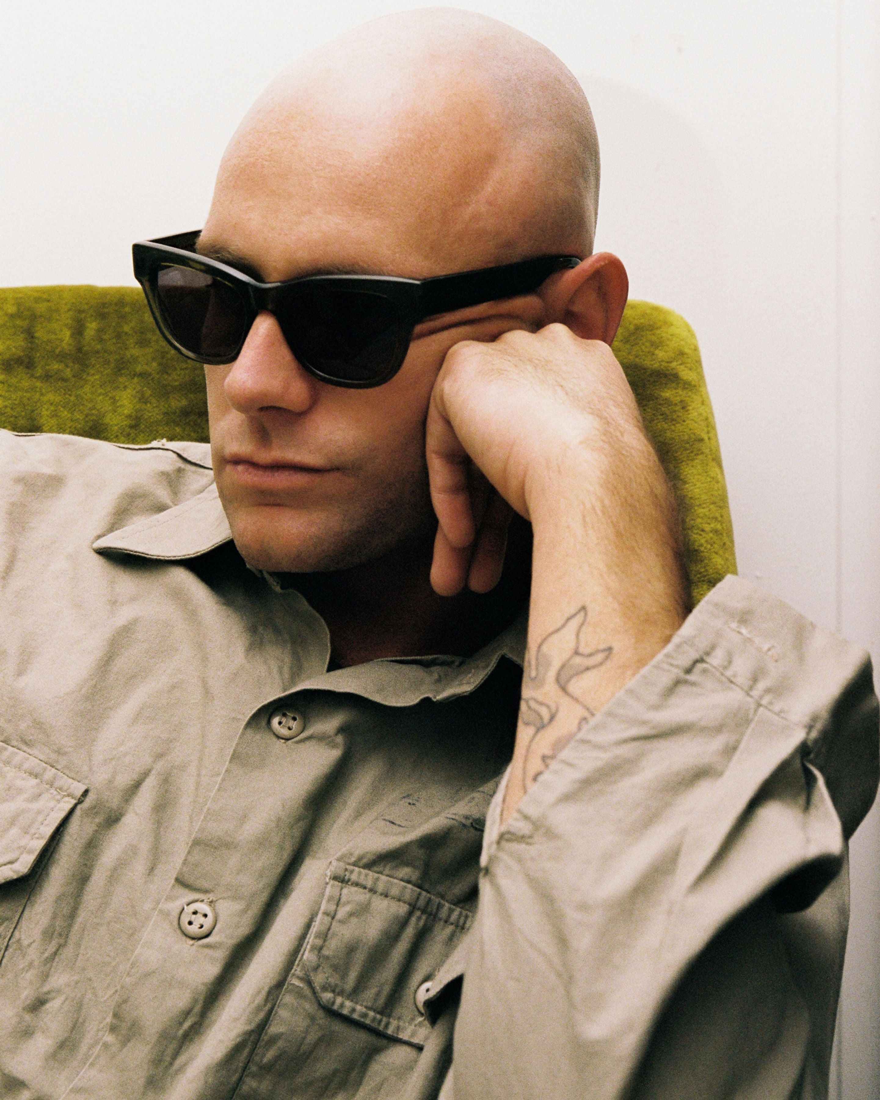 Brut Sunglasses | Army Green | Epokhe Eyewear