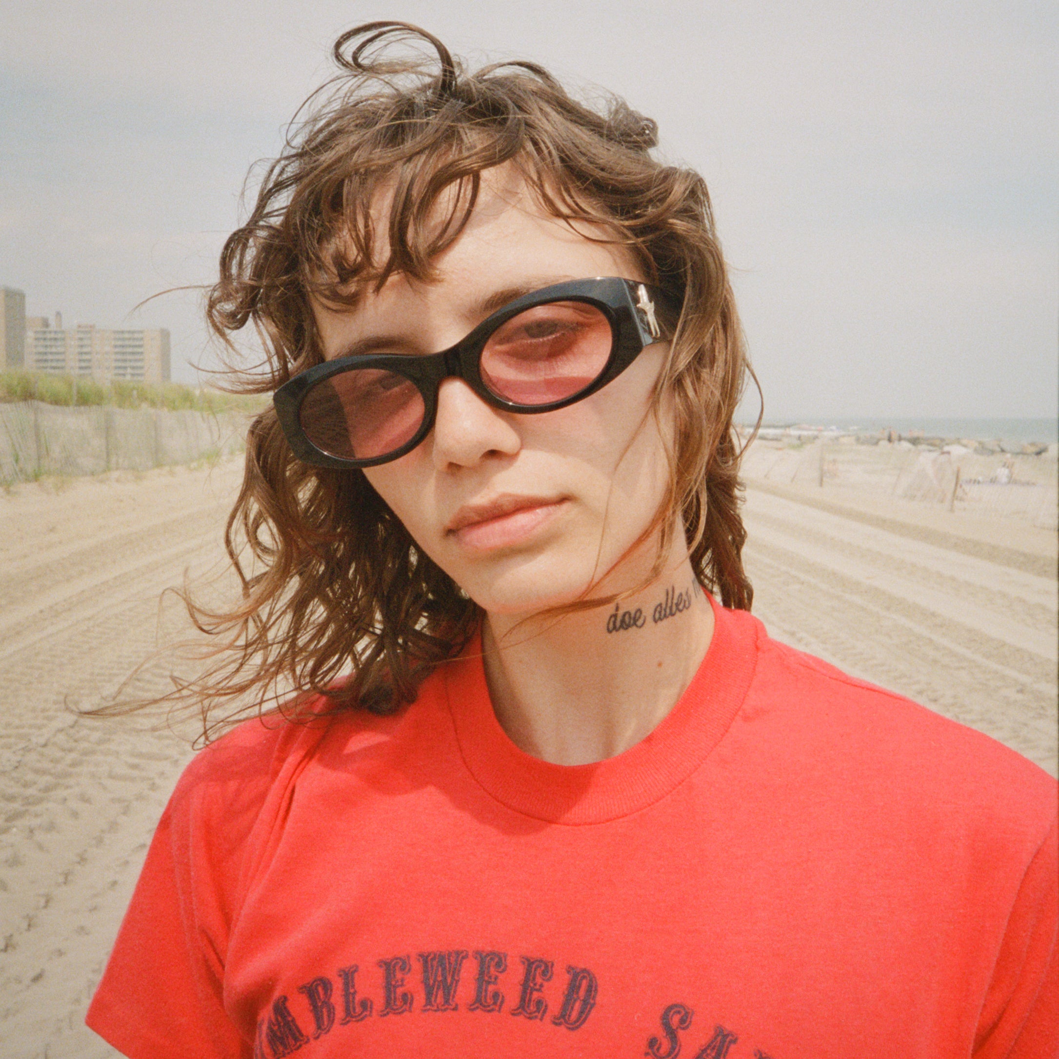 Suede - Black Polished / Velvet - EPOKHE EYEWEAR Sunglasses #