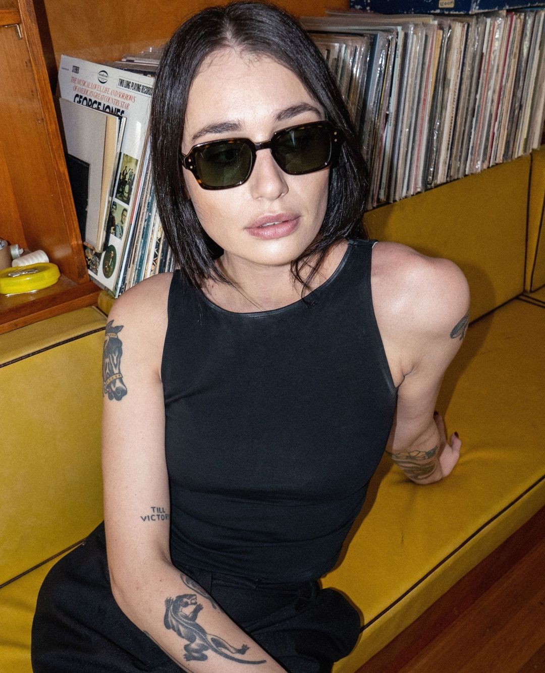 Wilson Sunglasses | Tortoise Polished / Green | Epokhe Eyewear