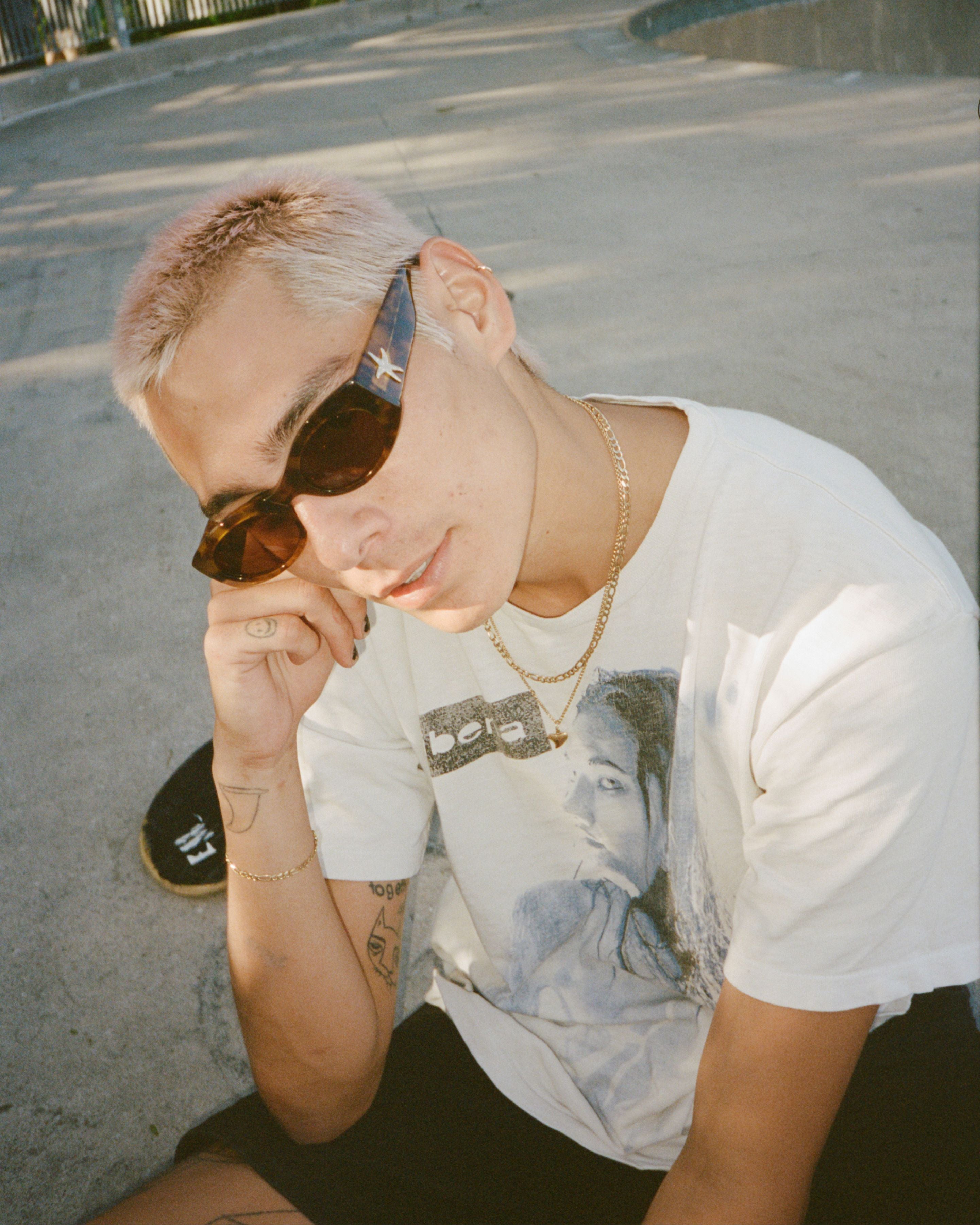 Suede Sunglasses | Tortoise Polished / Bronze | Epokhe Eyewear