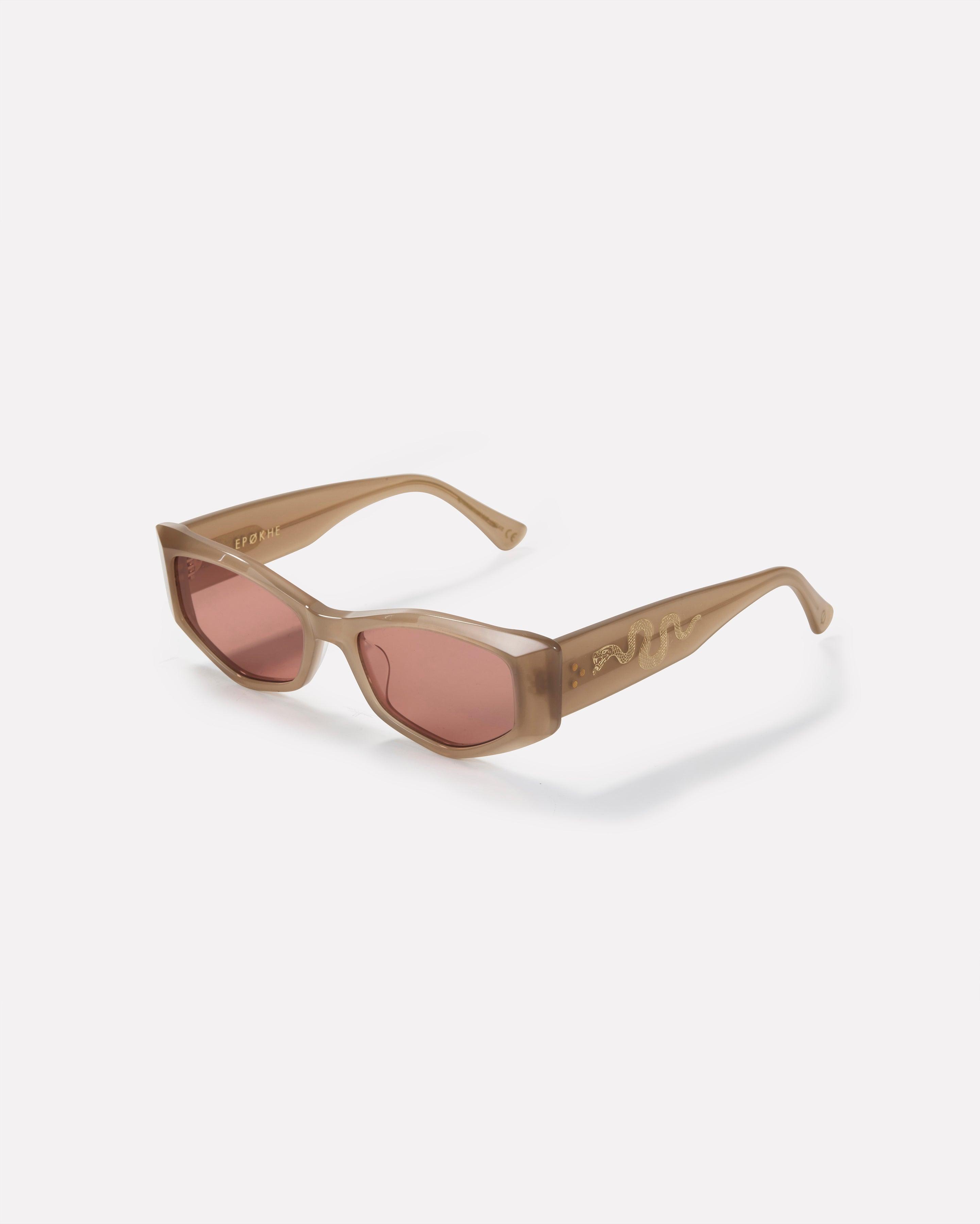 Guilty - Bone Polished / Amber - EPOKHE EYEWEAR Sunglasses #