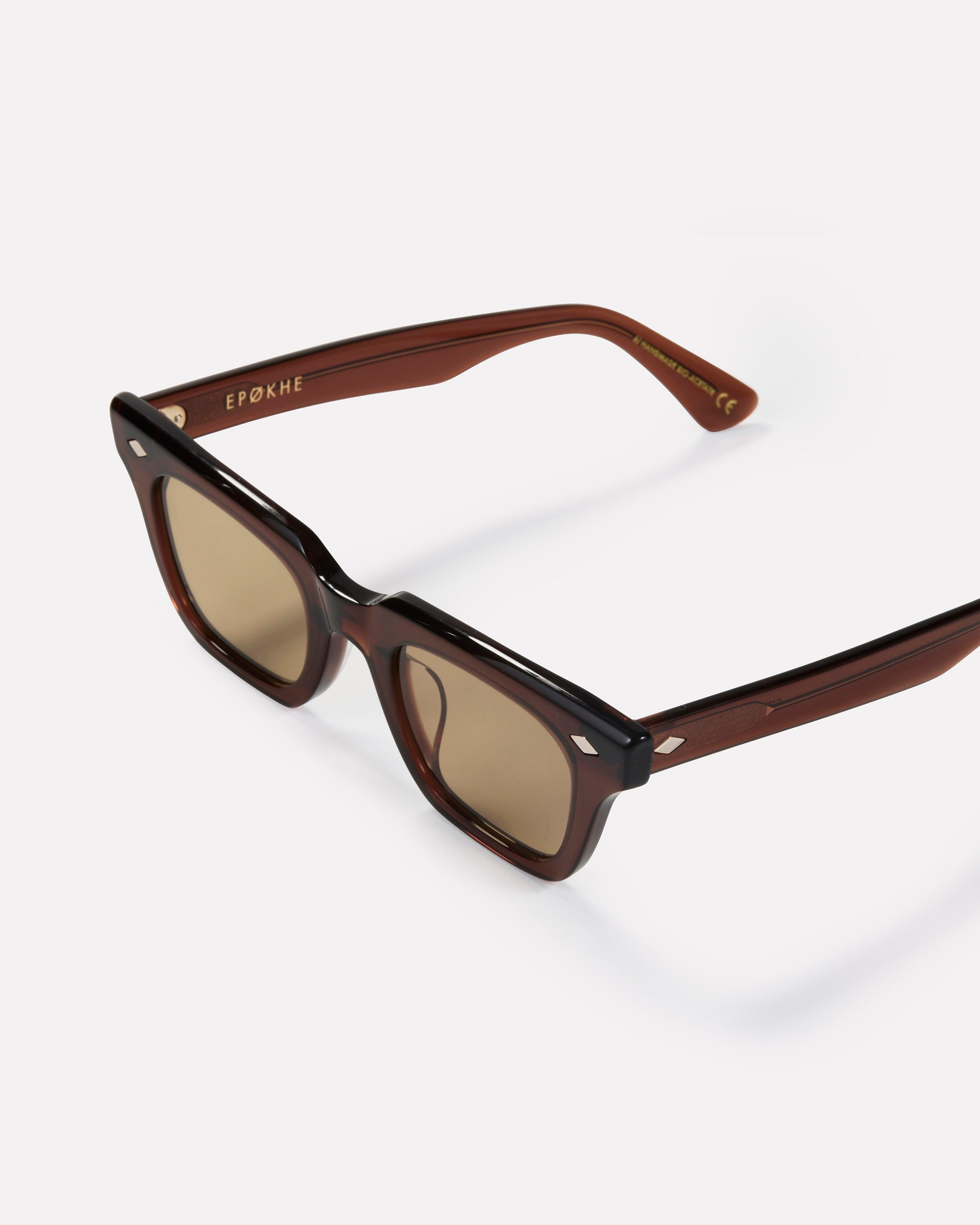 Stereo - Maple Polished / Brown - EPOKHE EYEWEAR Sunglasses #