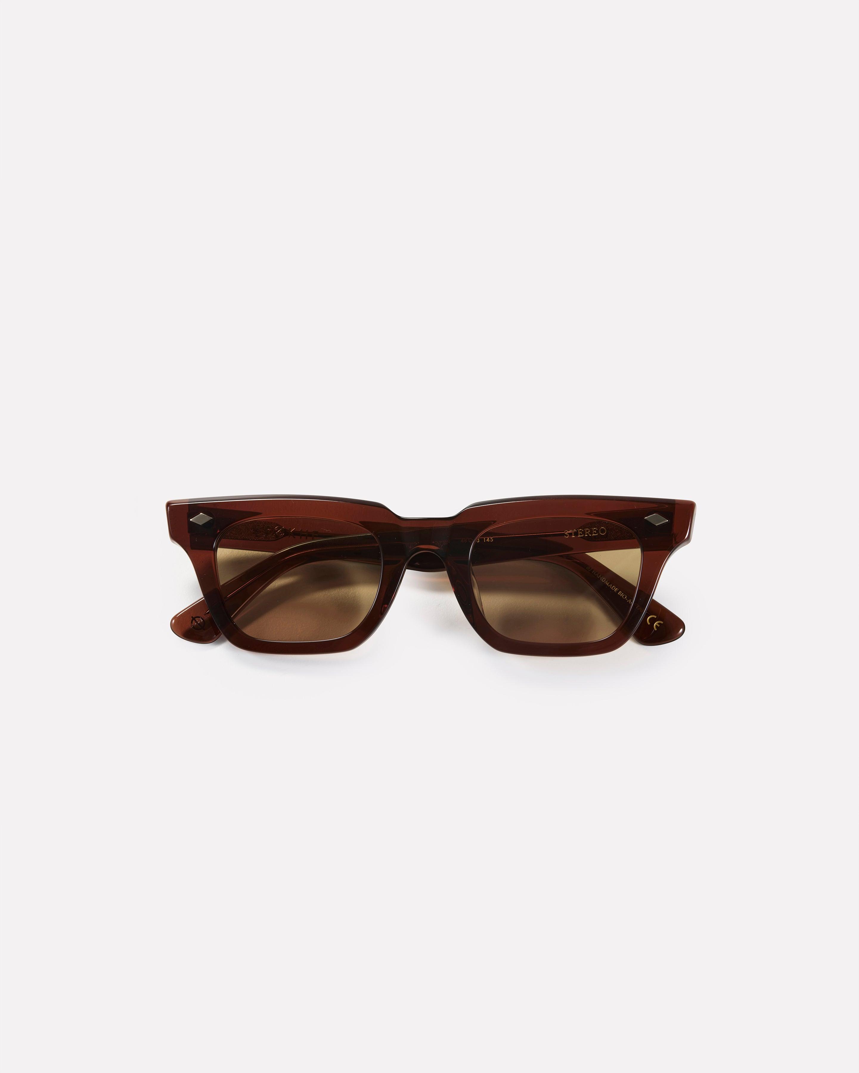 Stereo - Maple Polished / Brown - EPOKHE EYEWEAR Sunglasses #