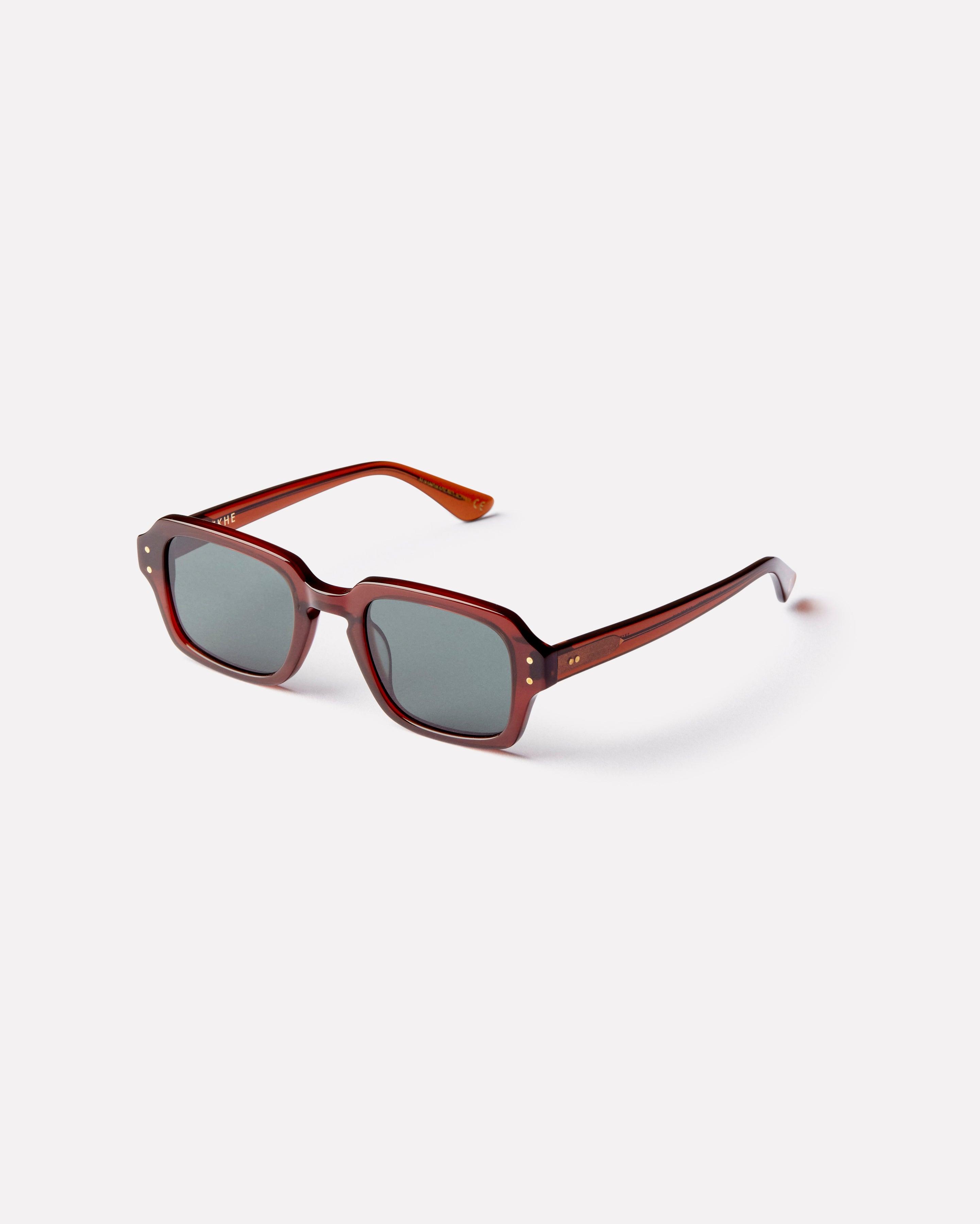 Wilson - Maple Polished / Green - Sunglasses - EPOKHE EYEWEAR
