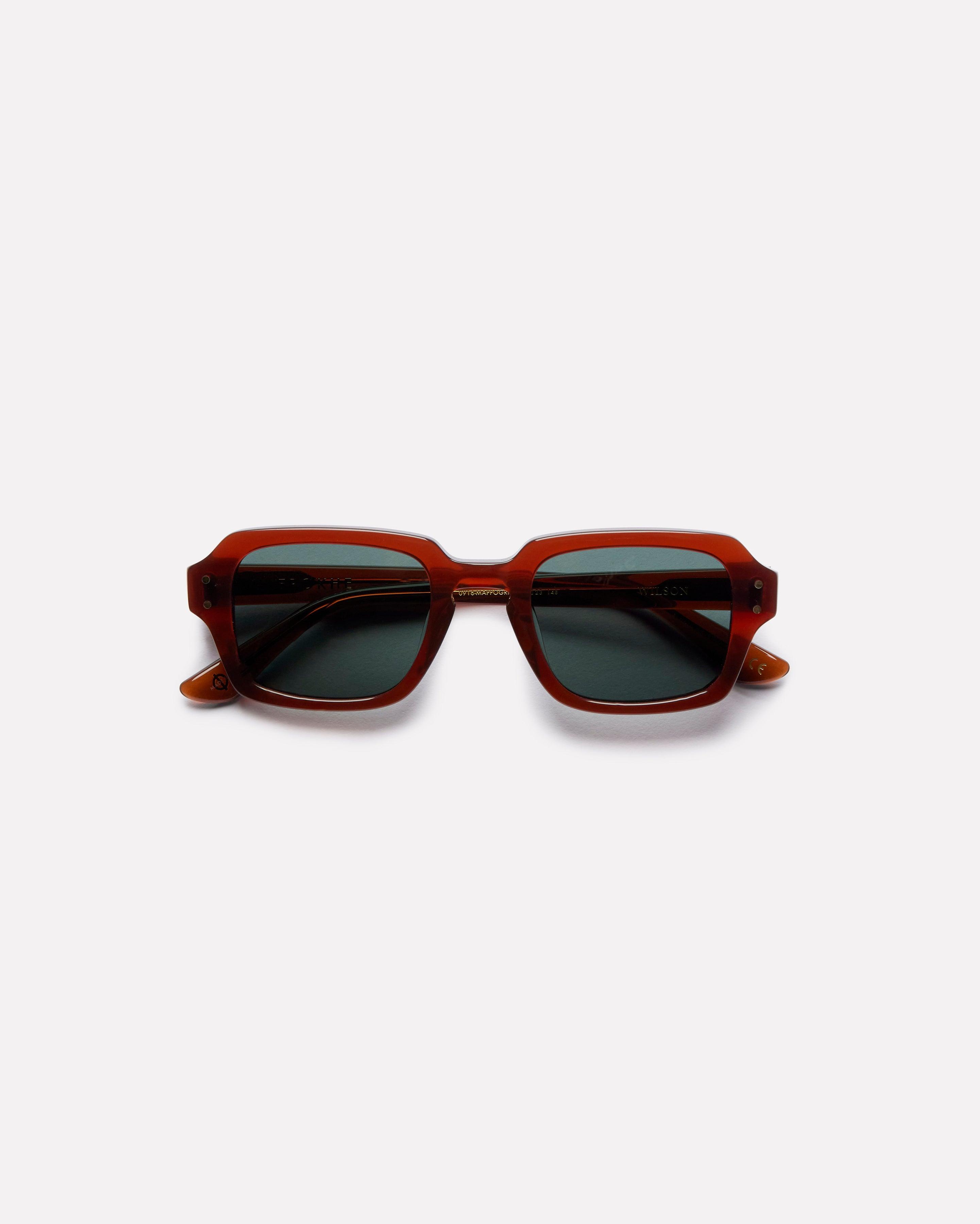 Wilson - Maple Polished / Green - Sunglasses - EPOKHE EYEWEAR