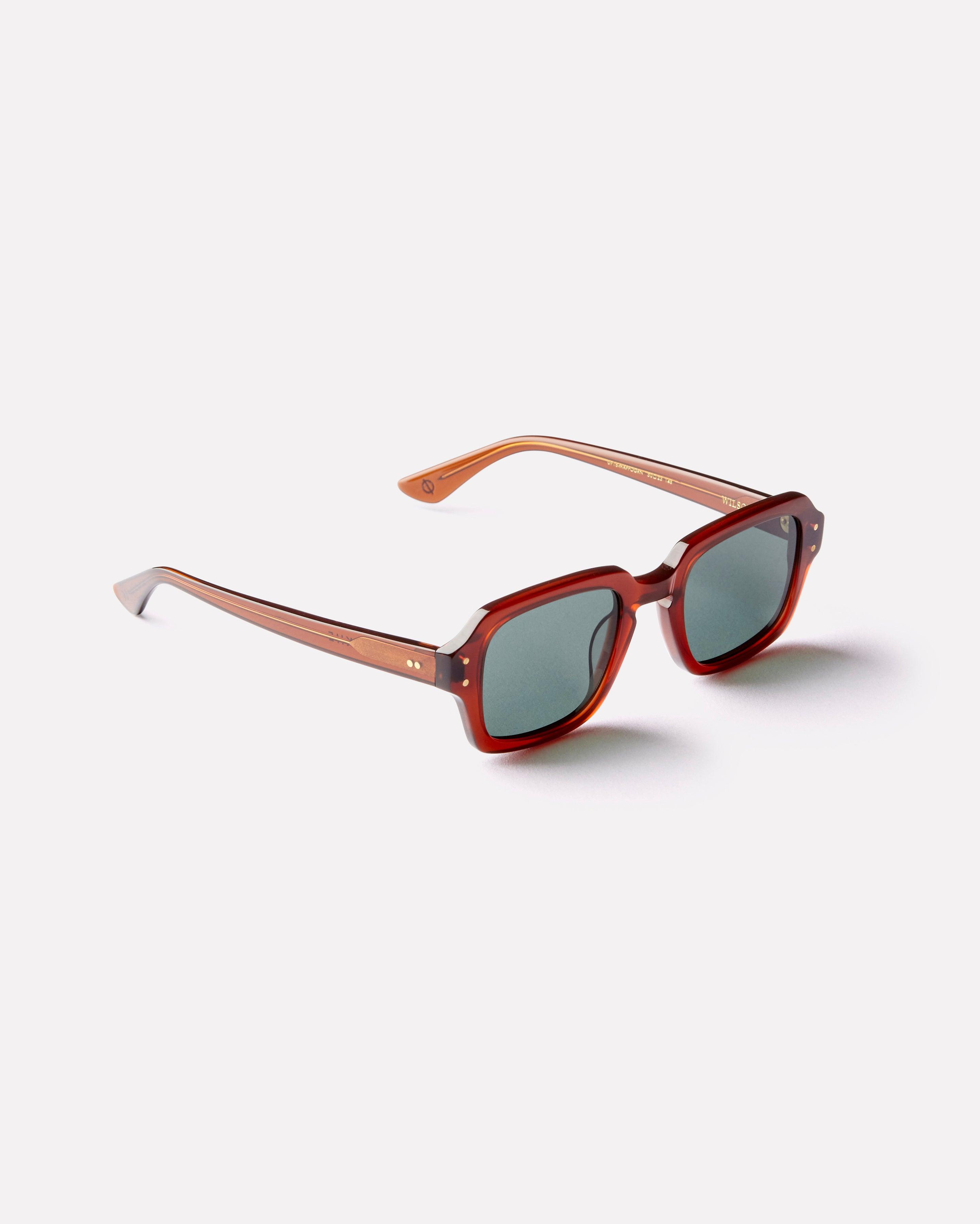 Wilson - Maple Polished / Green - Sunglasses - EPOKHE EYEWEAR