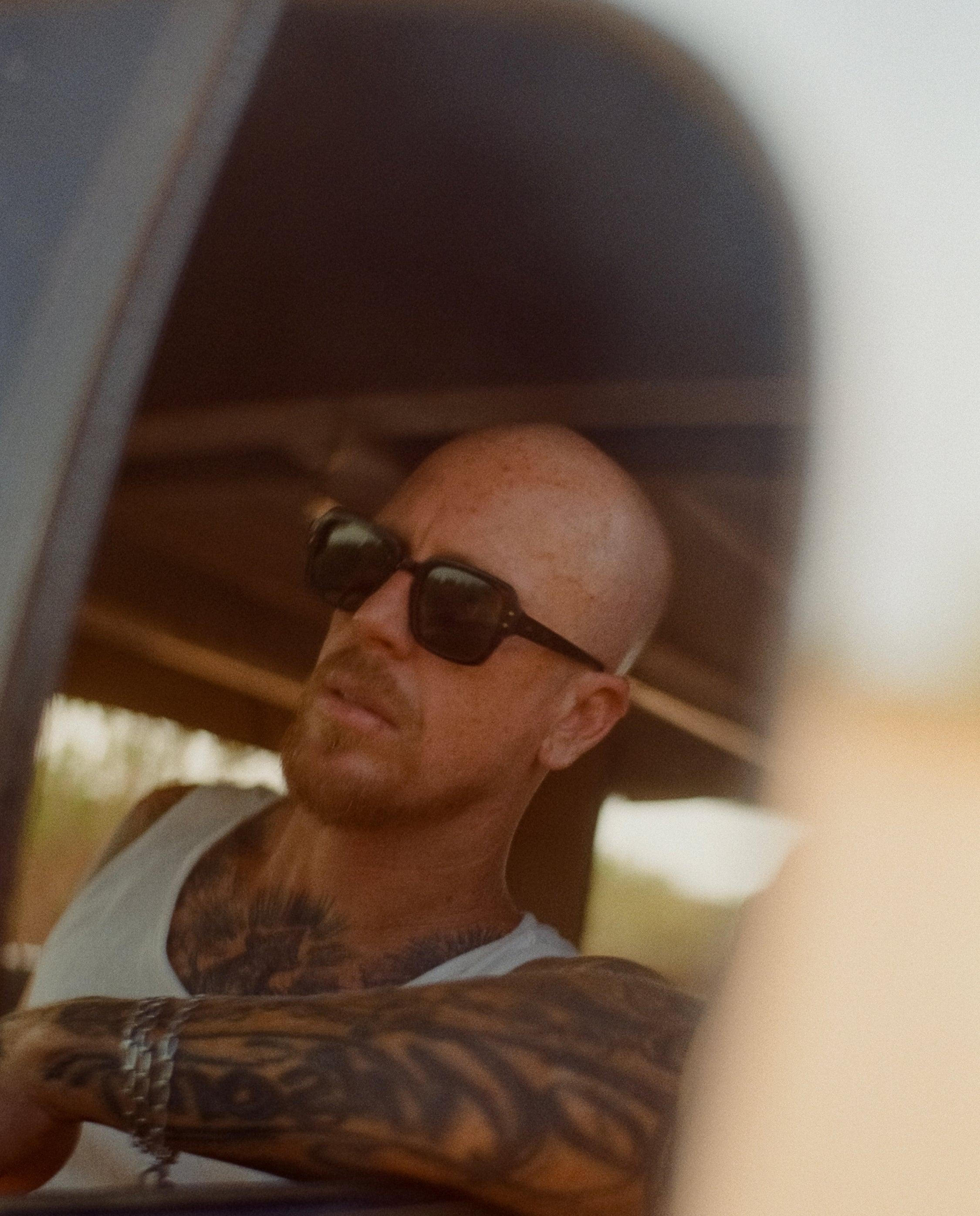 Wilson Sunglasses | Tortoise Polished / Green | Epokhe Eyewear