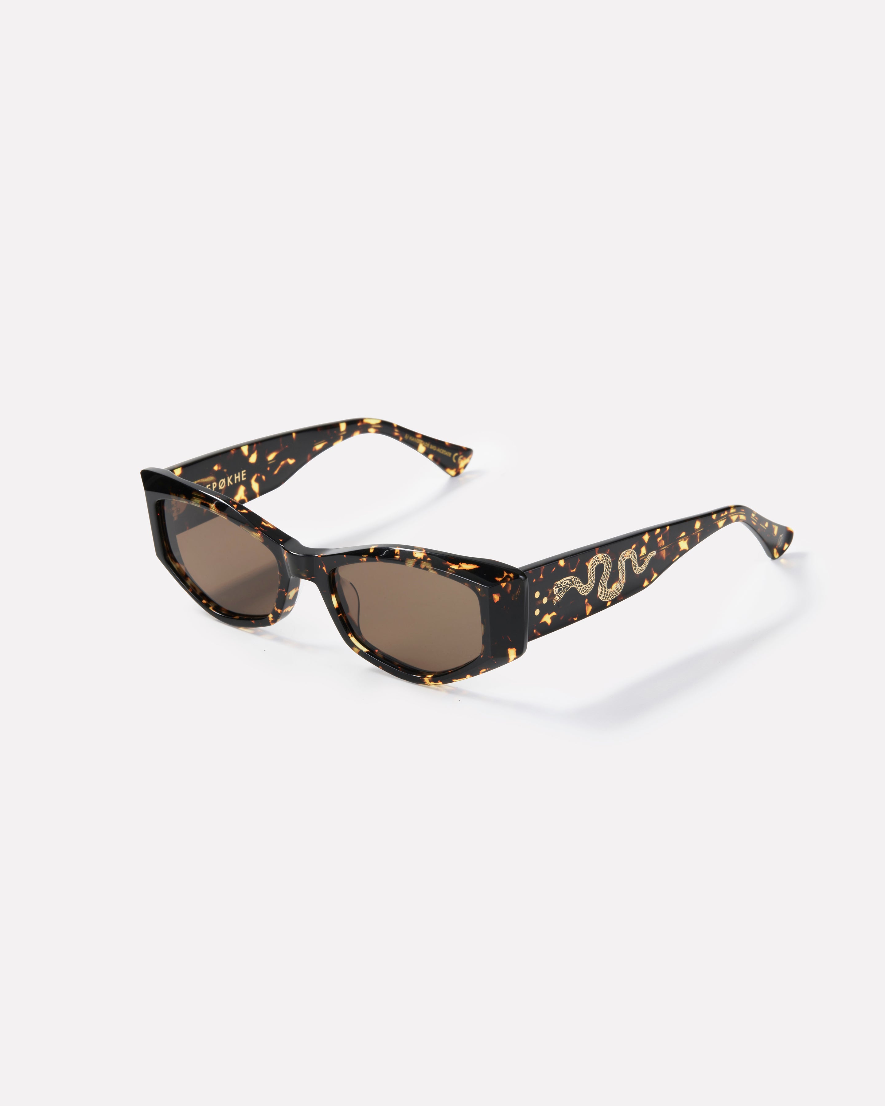 Guilty - Crystal Dark Tortoise Polished / Brown Polarized - Sunglasses - EPOKHE EYEWEAR