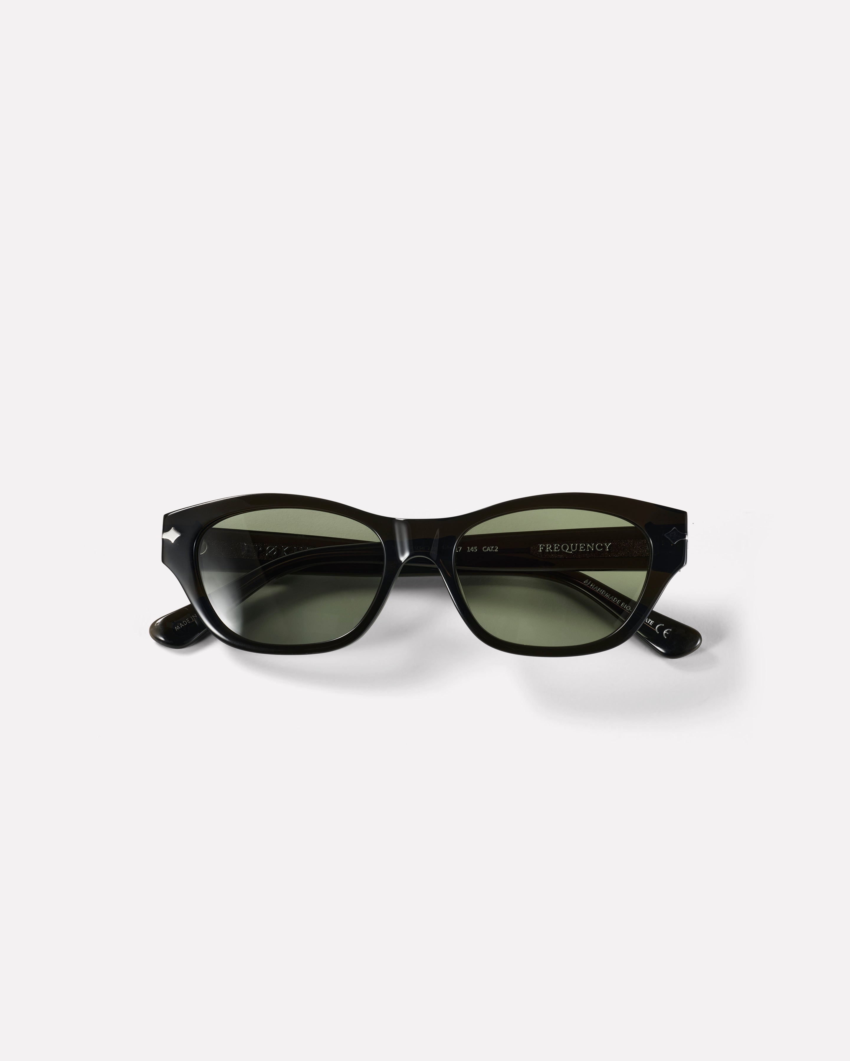 Frequency X Austyn Gilette Sunglasses | Olive Polished / Jade | Epokhe Eyewear