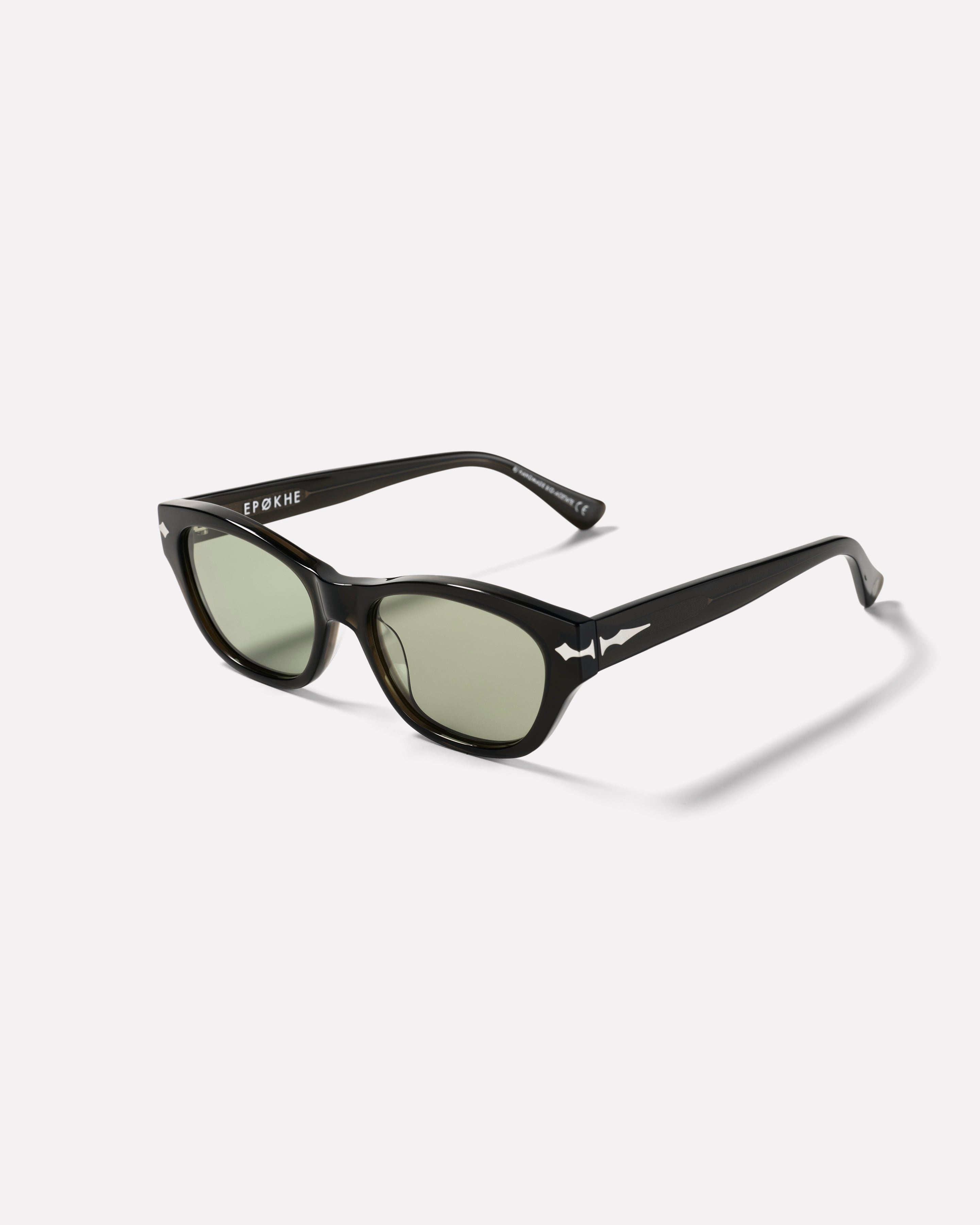 Frequency X Austyn Gilette Sunglasses | Olive Polished / Jade | Epokhe Eyewear