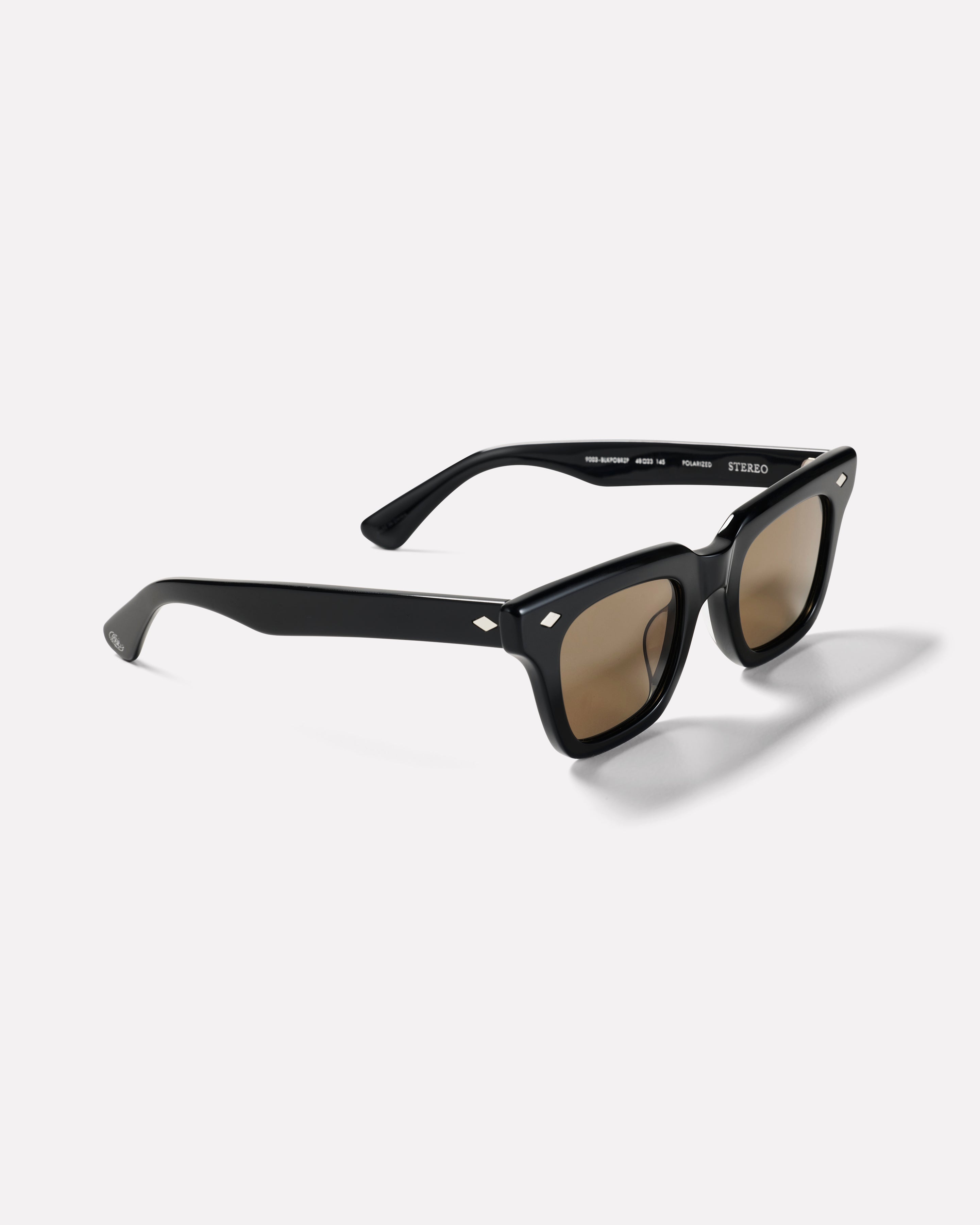 Stereo x Eithan Osborne | Black Polished / Bronze Polarized | Epokhe Eyewear