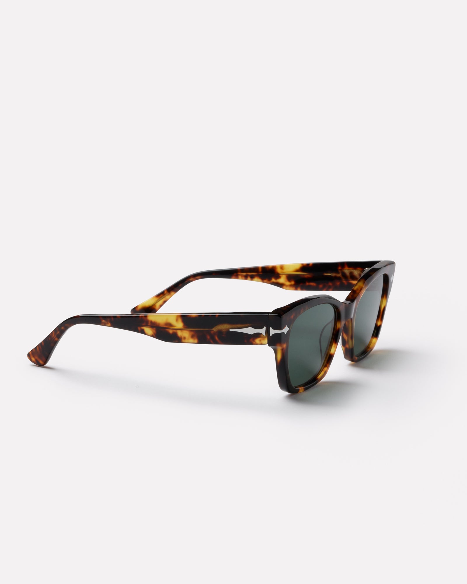 Desire - Tortoise Polished / Green - EPOKHE EYEWEAR Sunglasses #