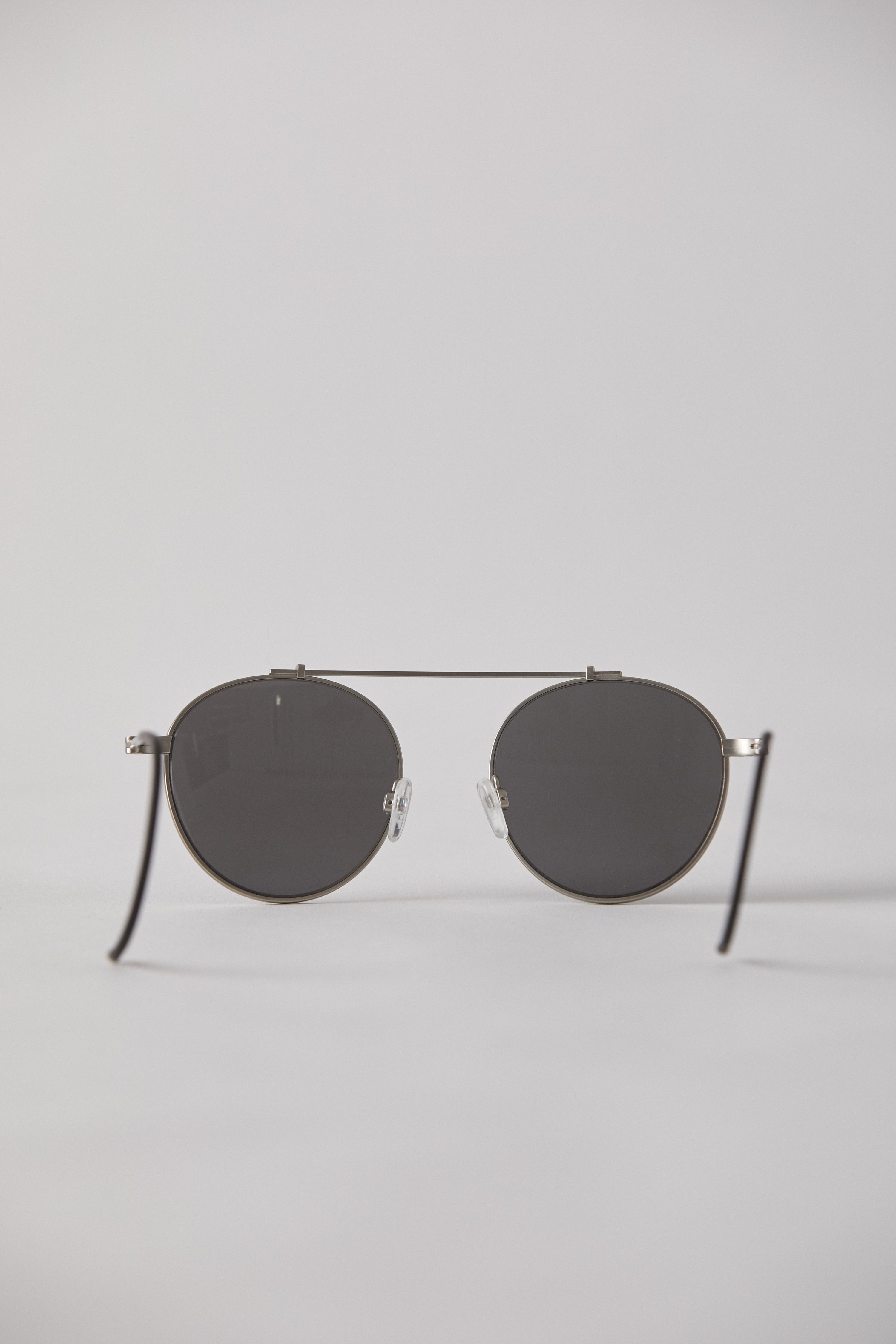 Xoa - Silver Matte / Grey Chrome - EPOKHE EYEWEAR Sunglasses #