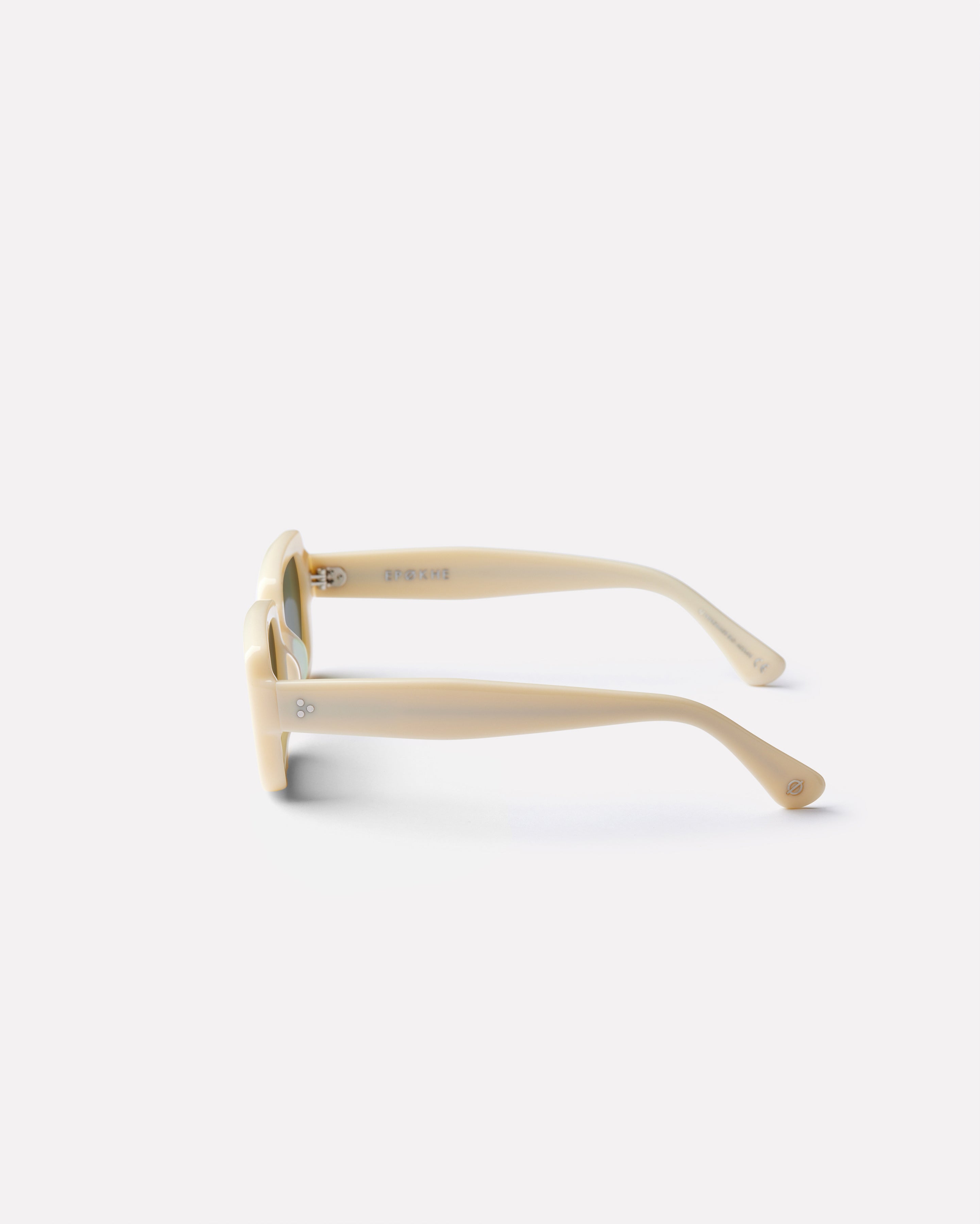 Dune - Ivory Polished / Grey - Sunglasses - EPOKHE EYEWEAR