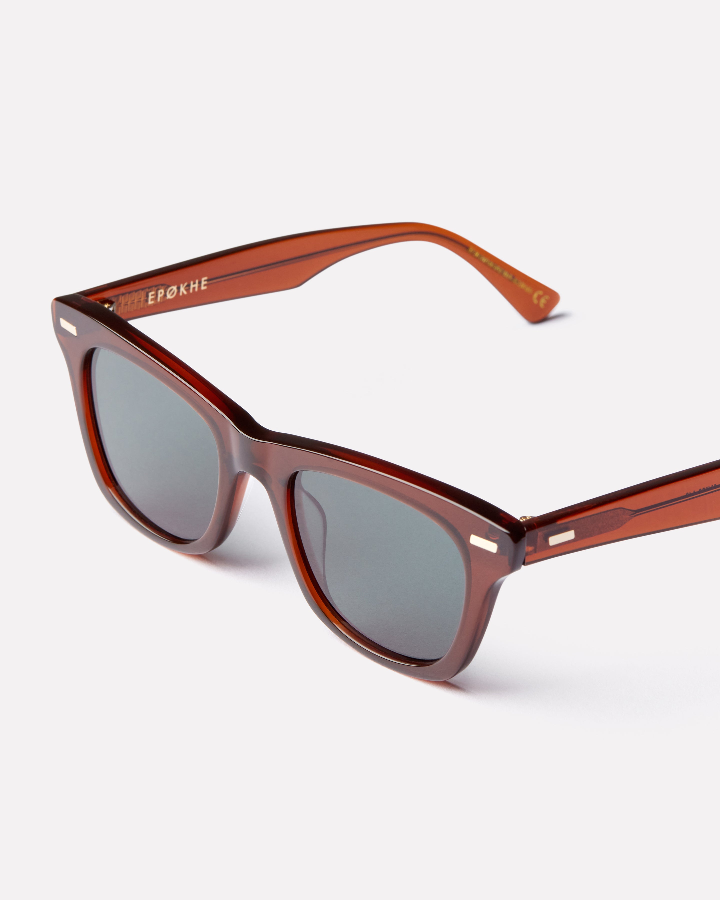 SZEX - Maple Polished / Green - Sunglasses - EPOKHE EYEWEAR