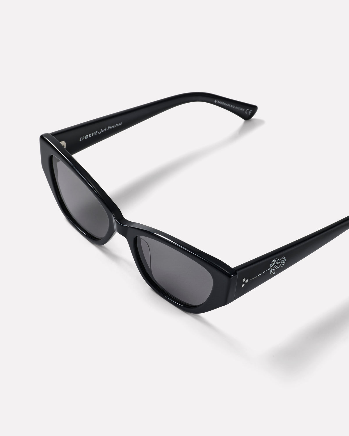 Reprise x Jack Freestone - Black Polished / Black - EPOKHE EYEWEAR Sunglasses #