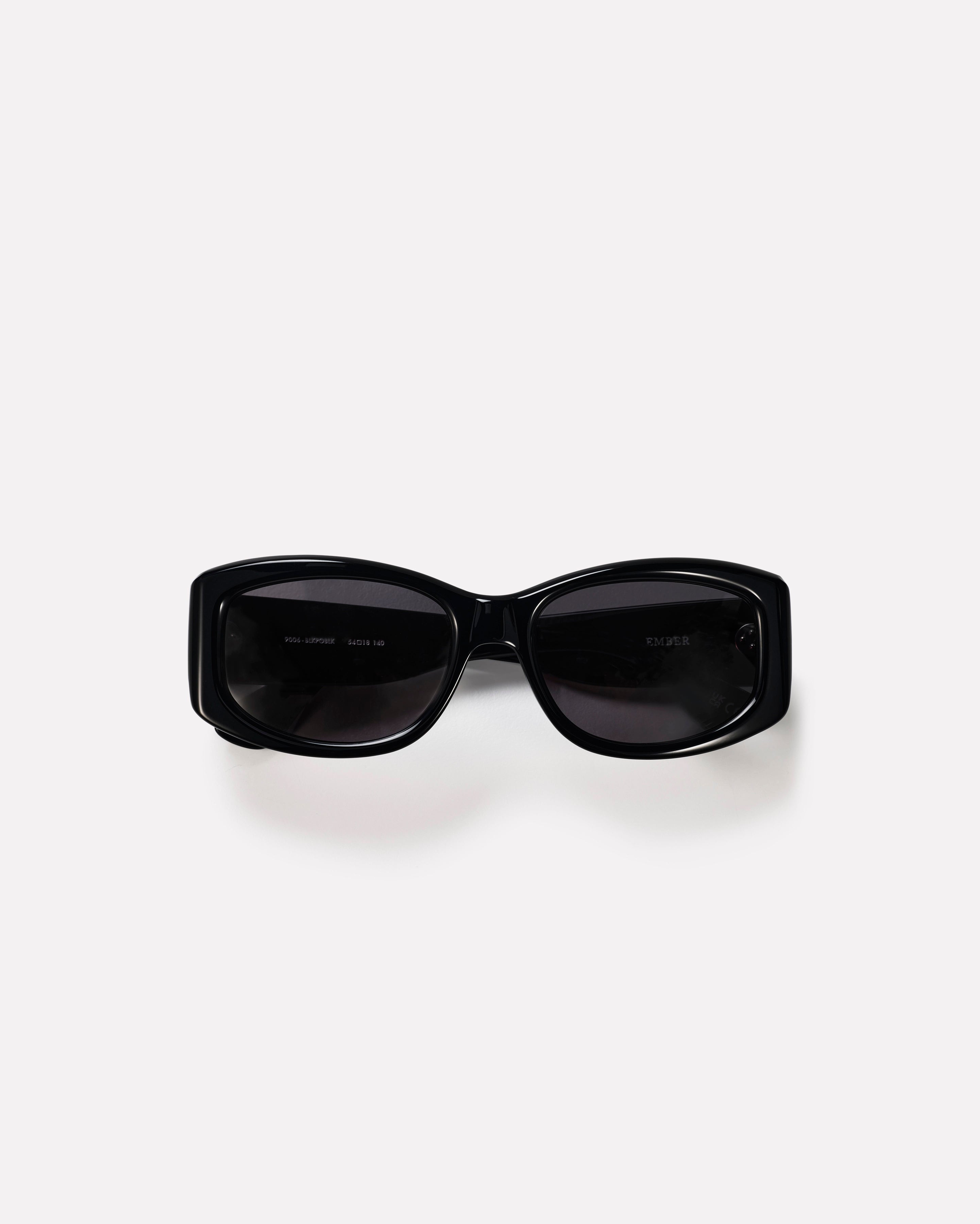 Ember Sunglasses | Black Polished / Black | Epokhe Eyewear