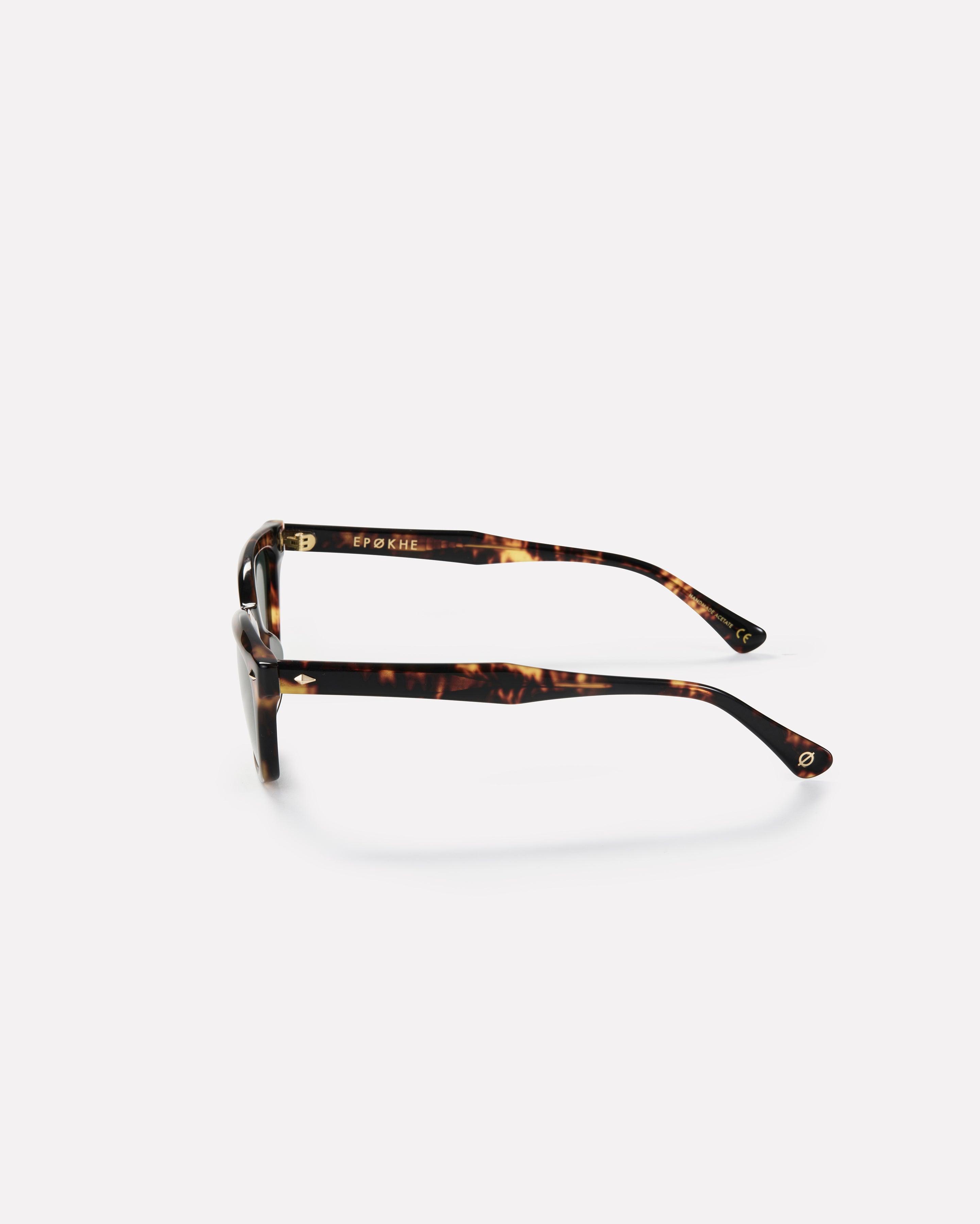 Ceremony - Tortoise Polished / Green Polarised - EPOKHE EYEWEAR Sunglasses #