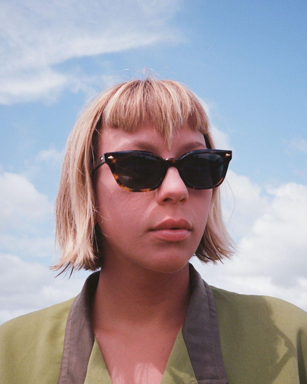 Ceremony - Tortoise Polished / Green Polarised - EPOKHE EYEWEAR Sunglasses #