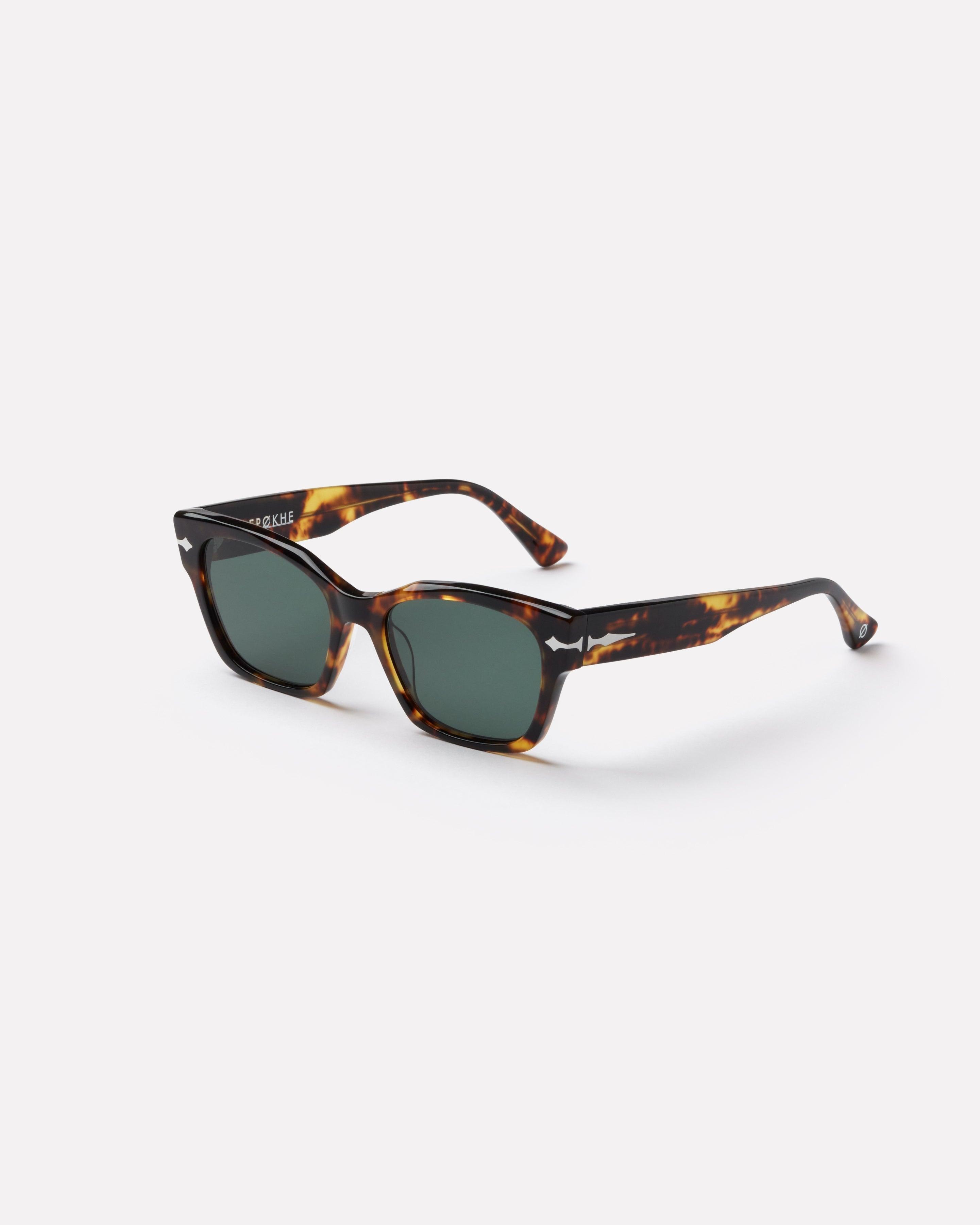 Desire - Tortoise Polished / Green - EPOKHE EYEWEAR Sunglasses #