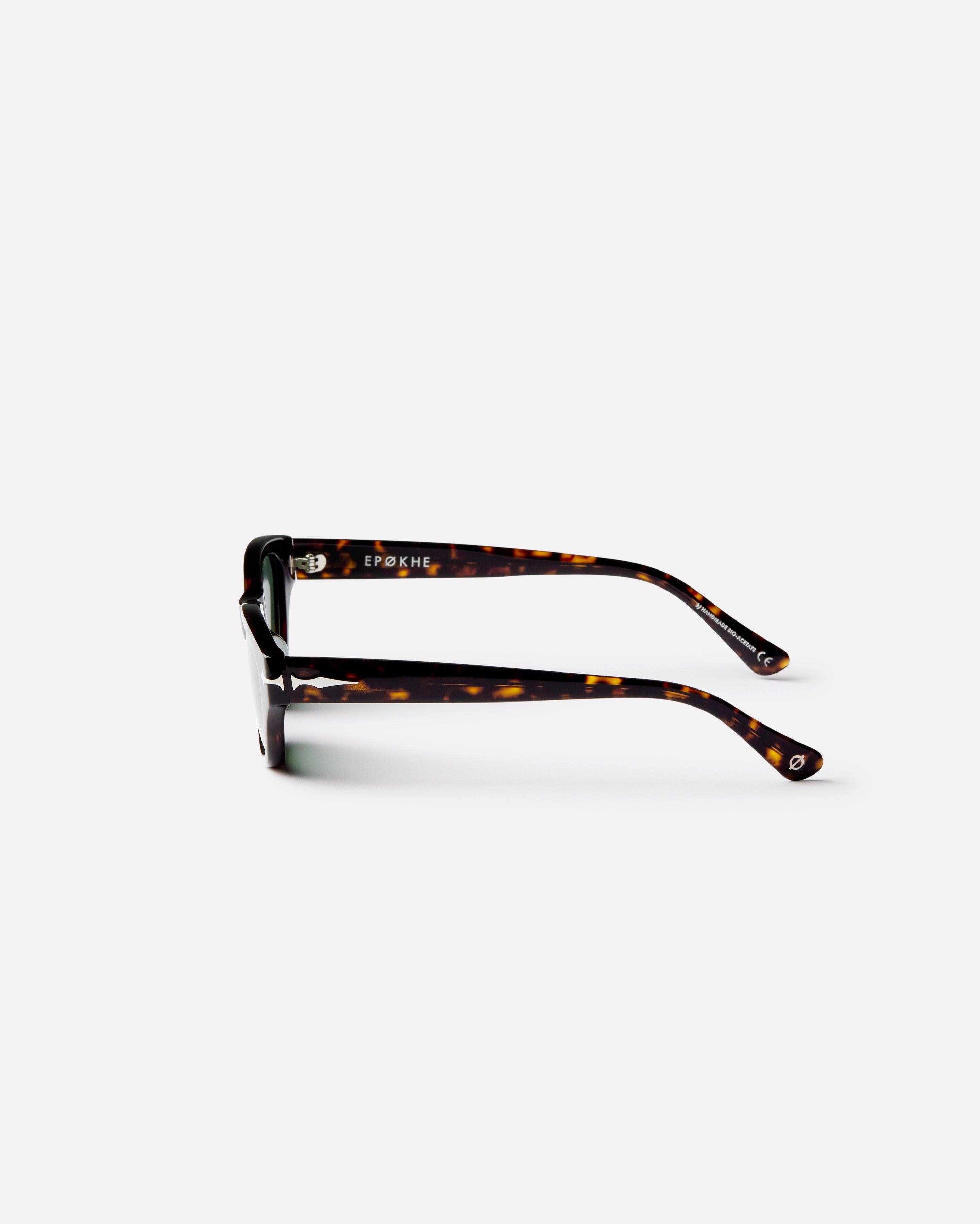 Frequency - Tortoise Polished / Green Polarized - Sunglasses - EPOKHE EYEWEAR