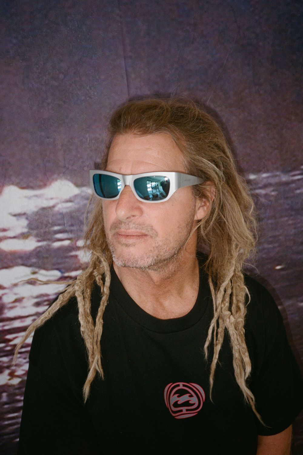 Memphis x Mark Occhilupo - Silver Polished / Blue Iridium Polarized