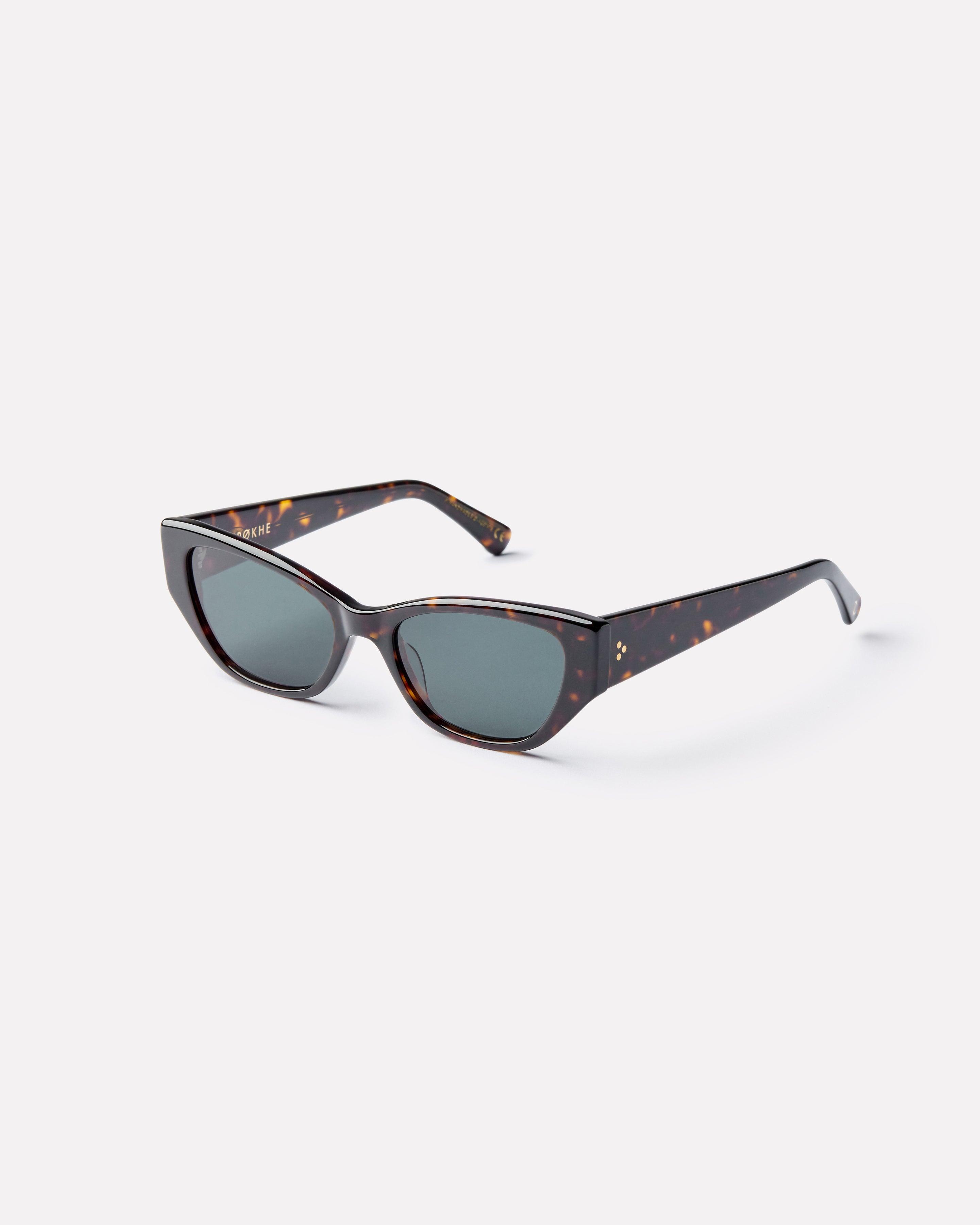 Reprise Sunglasses | Dark Tortoise Polished / Green | Epokhe Eyewear
