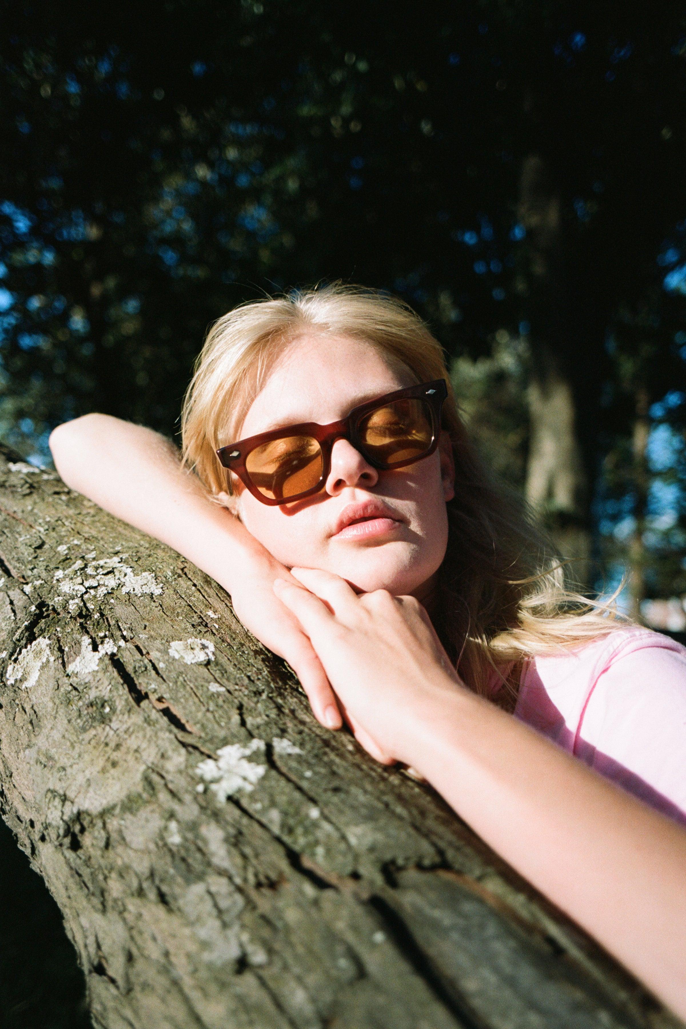 Stereo - Maple Polished / Brown - EPOKHE EYEWEAR Sunglasses #