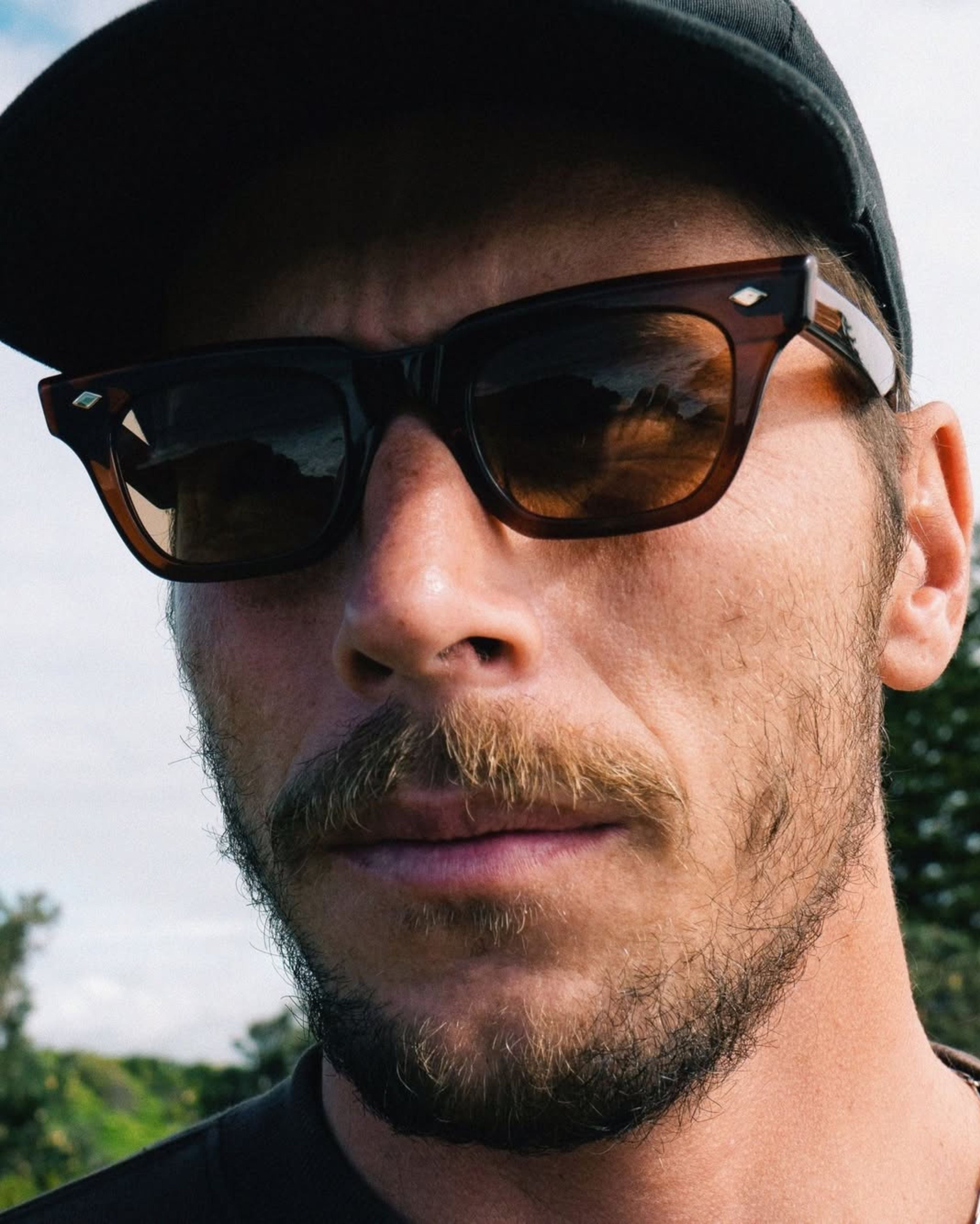 Stereo Sunglasses | Maple Polished / Brown | Epokhe Eyewear